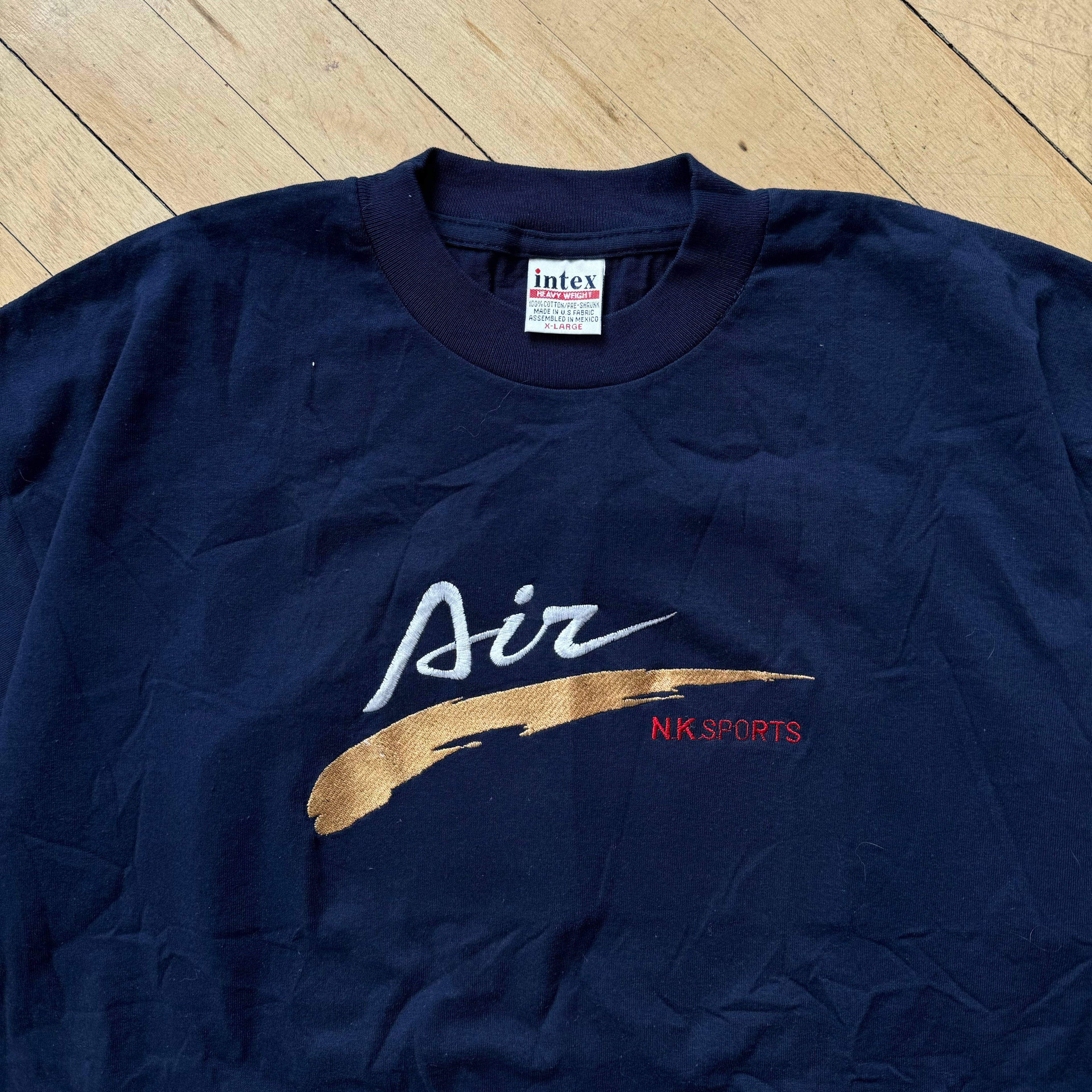 Vintage Bootleg NK Air Sports T-shirt Sz XL