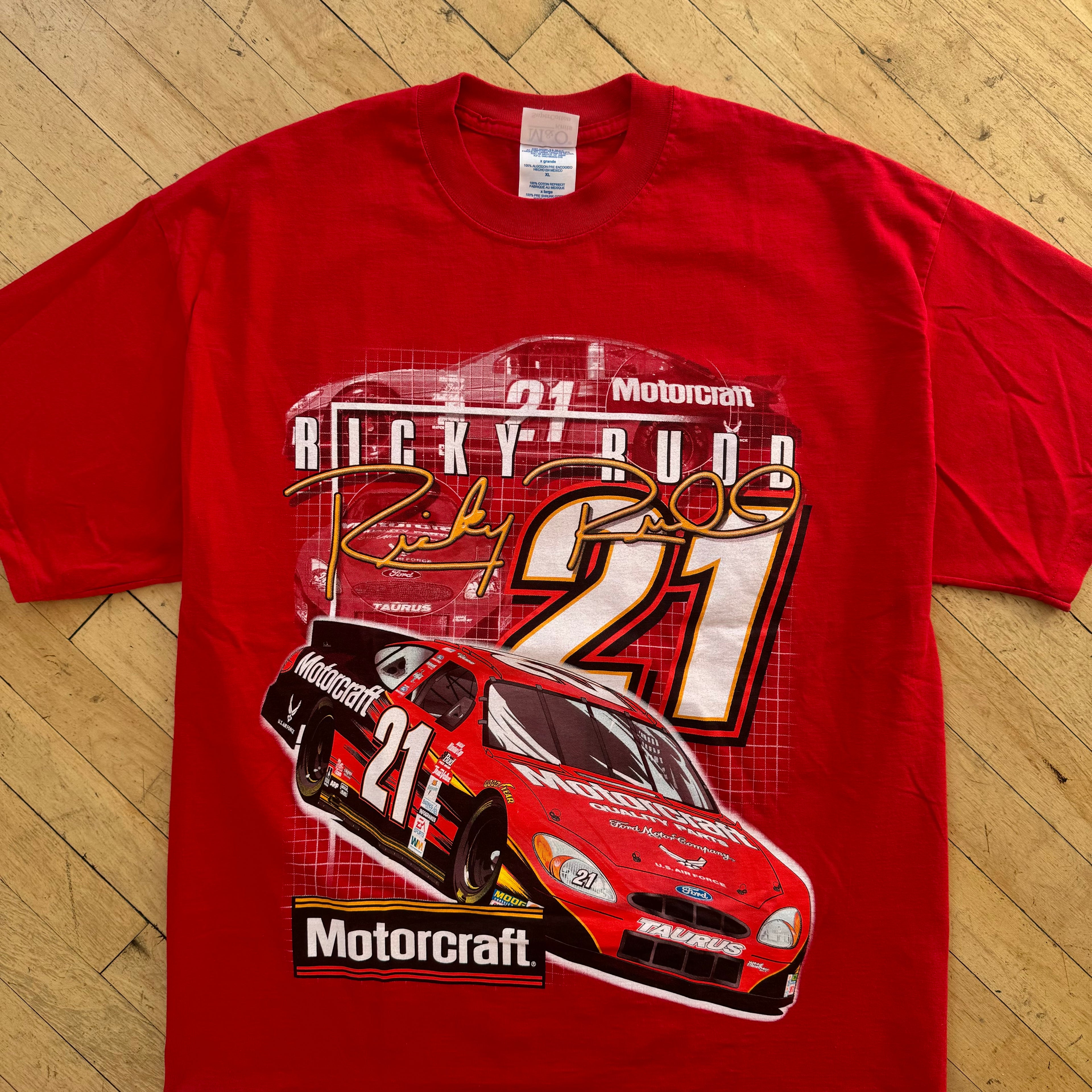 Vintage Ricky Rudd NASCAR T-shirt Sz XL