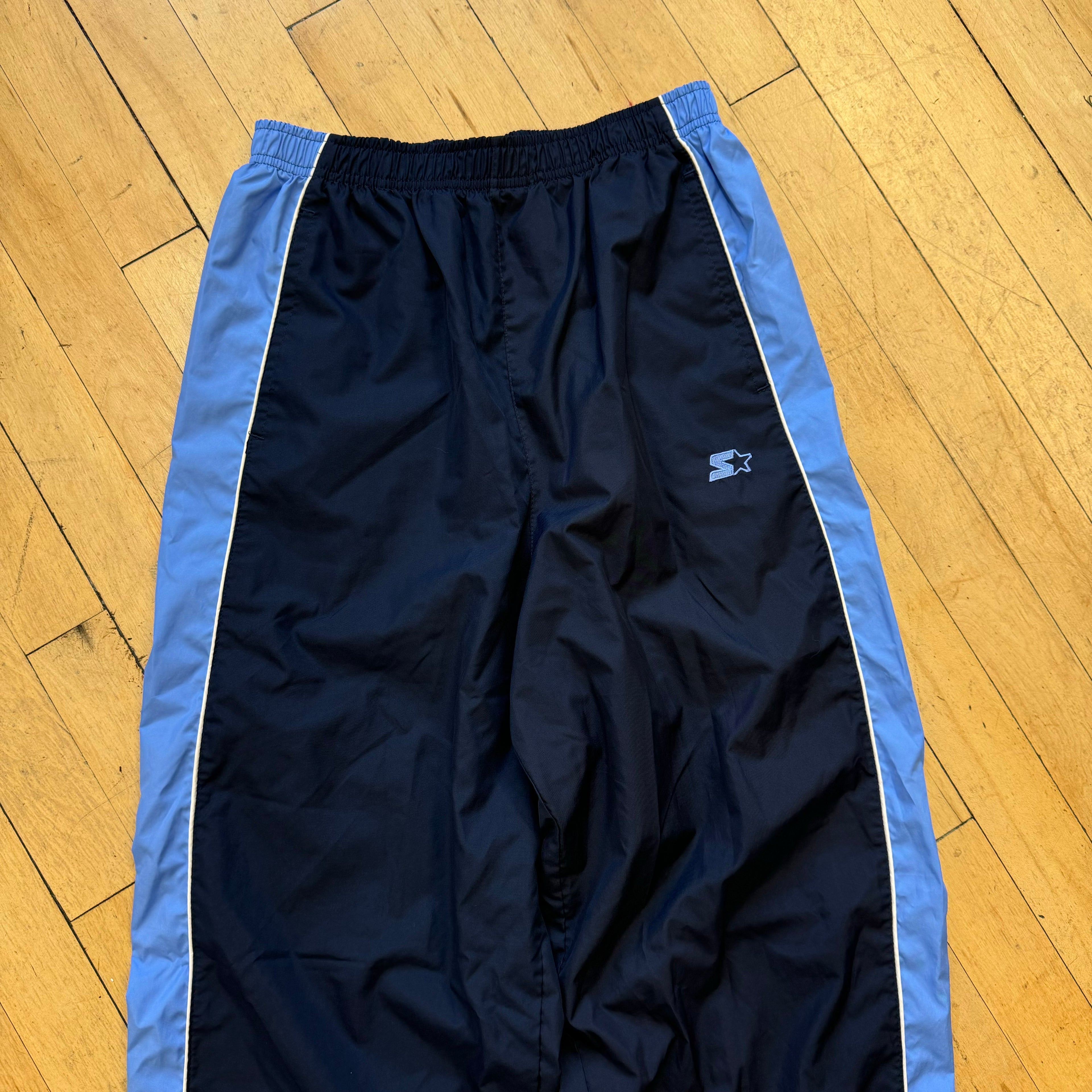 Vintage Starter Blue Stripe Trackpants Sz S