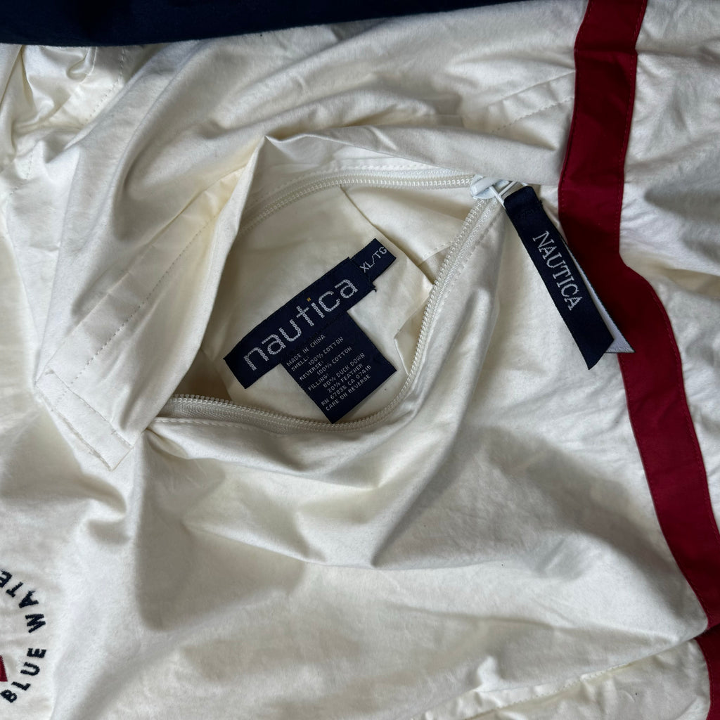 Vintage Reversible Nautica Competition Jacket Sz XL