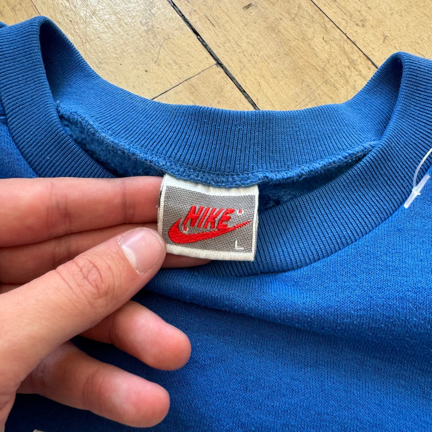 Vintage Big Logo Nike CrewNeck Sz L