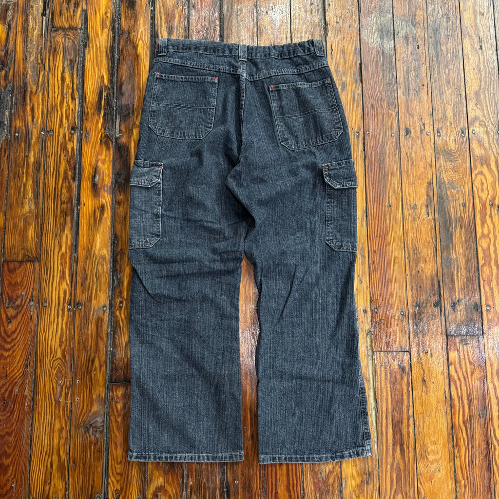 Vintage Wrangler Cargo Denim Jeans Sz 16