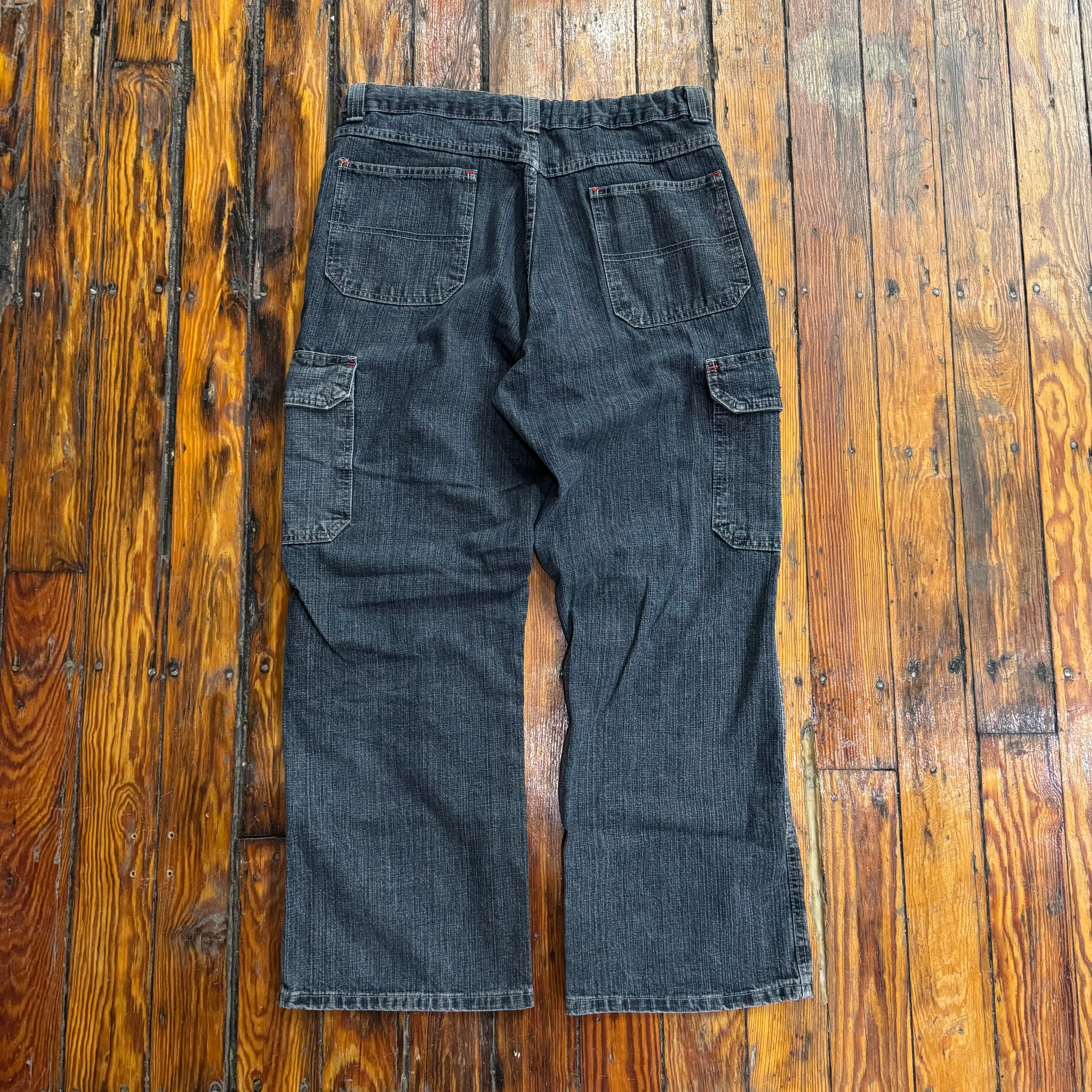 Vintage Wrangler Cargo Denim Jeans Sz 16