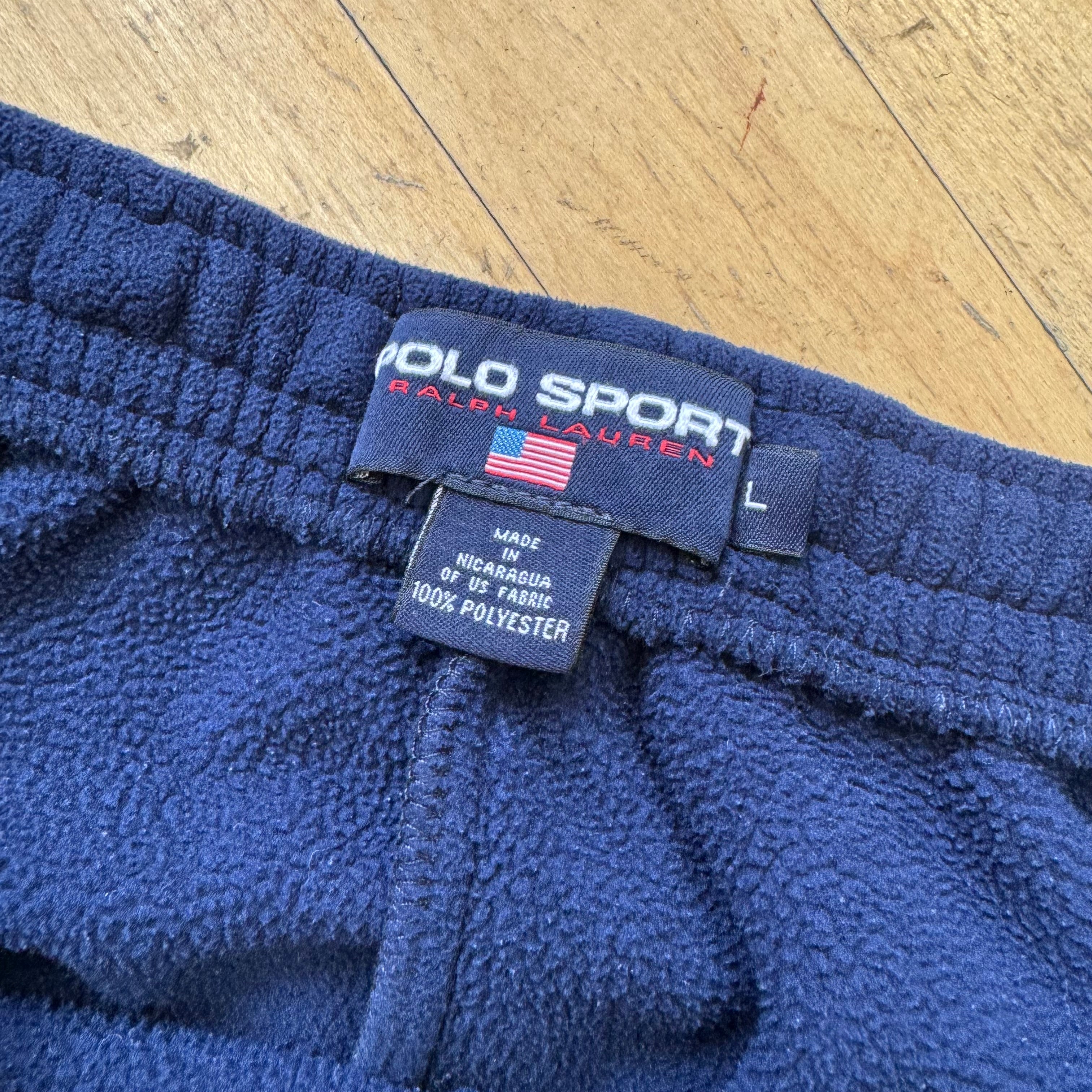 Vintage Fleece Polo Sport Ralph Lauren Pants Sz L