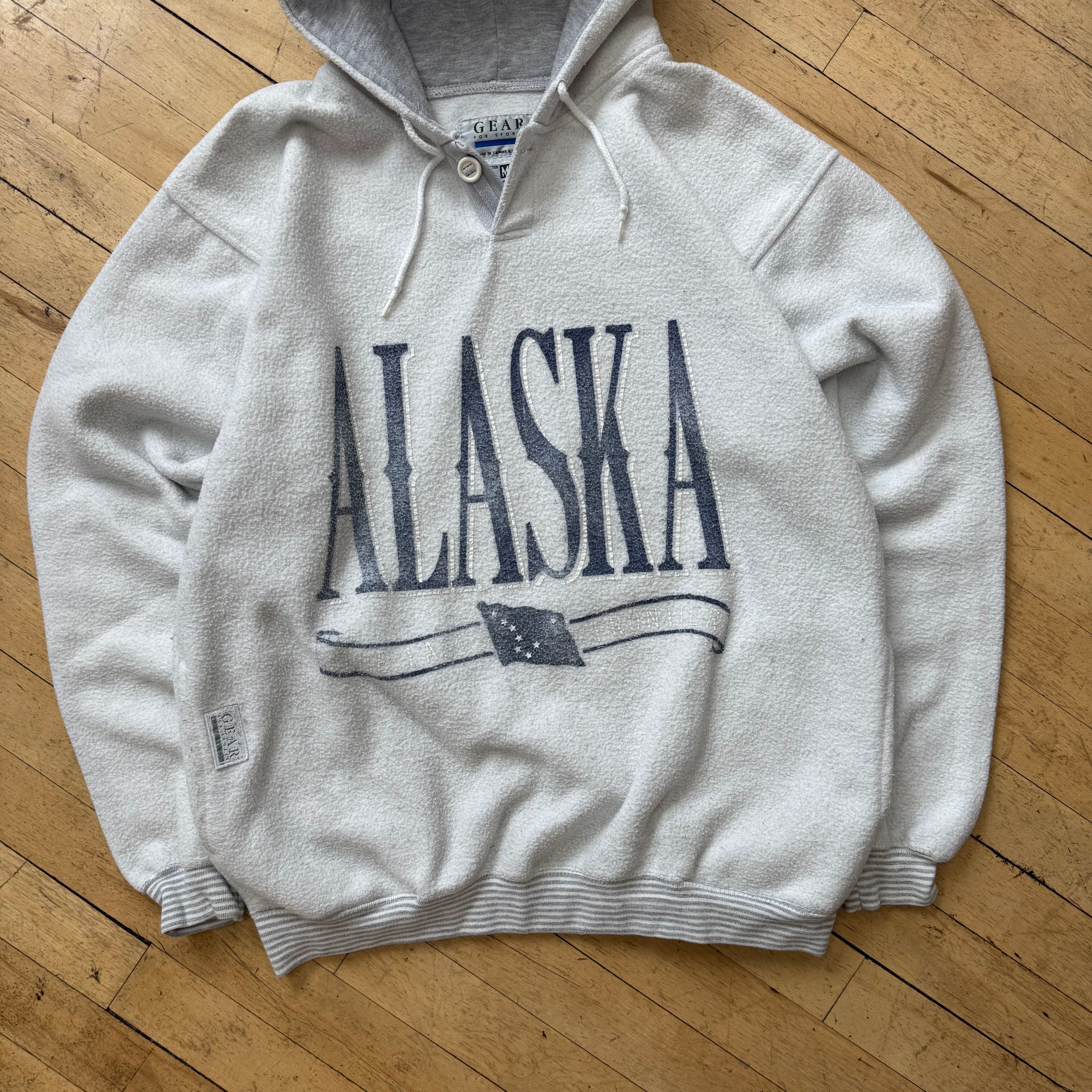 Vintage Gear Alaska Hoodie Sz M