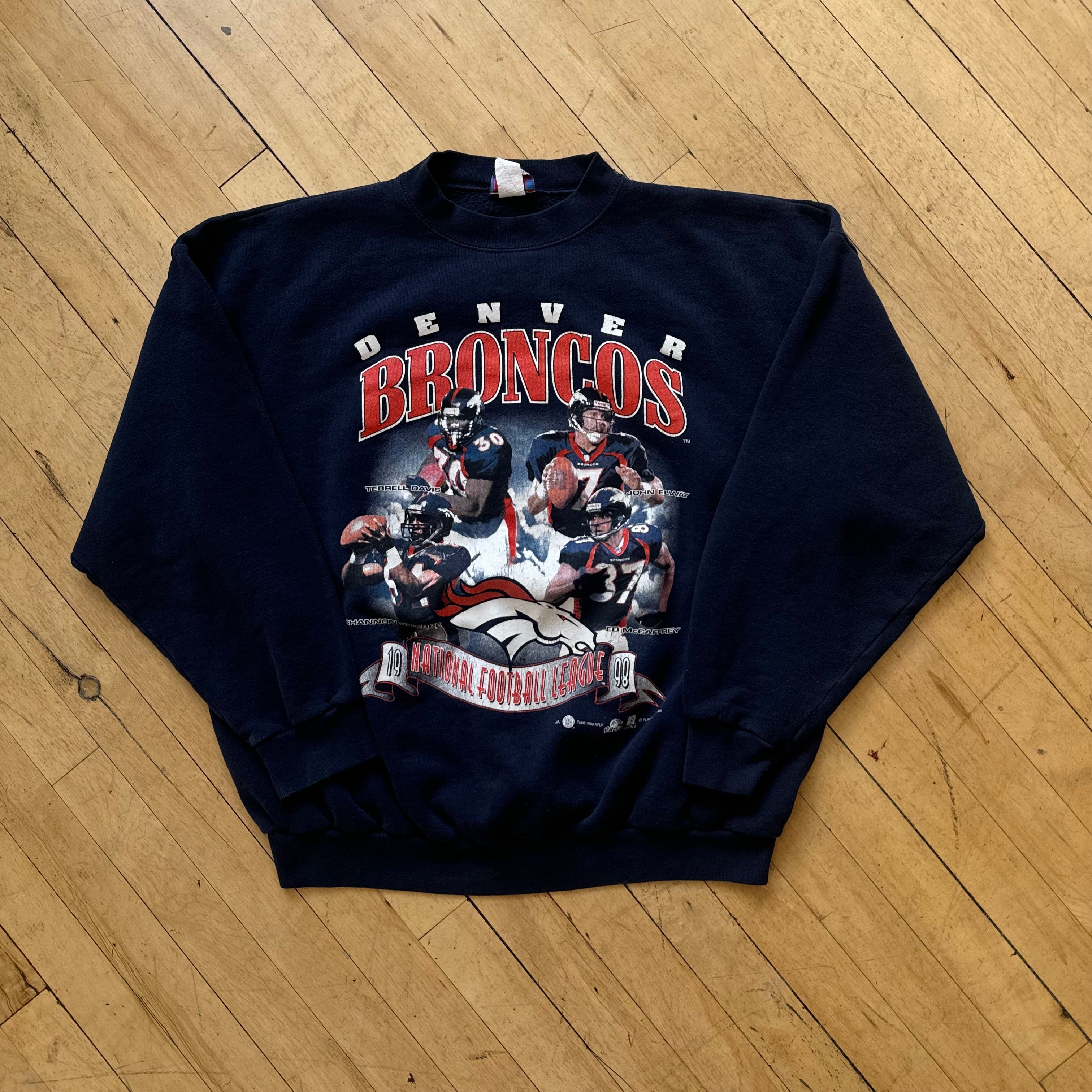Vintage Denver Broncos NFL CrewNeck Sz L