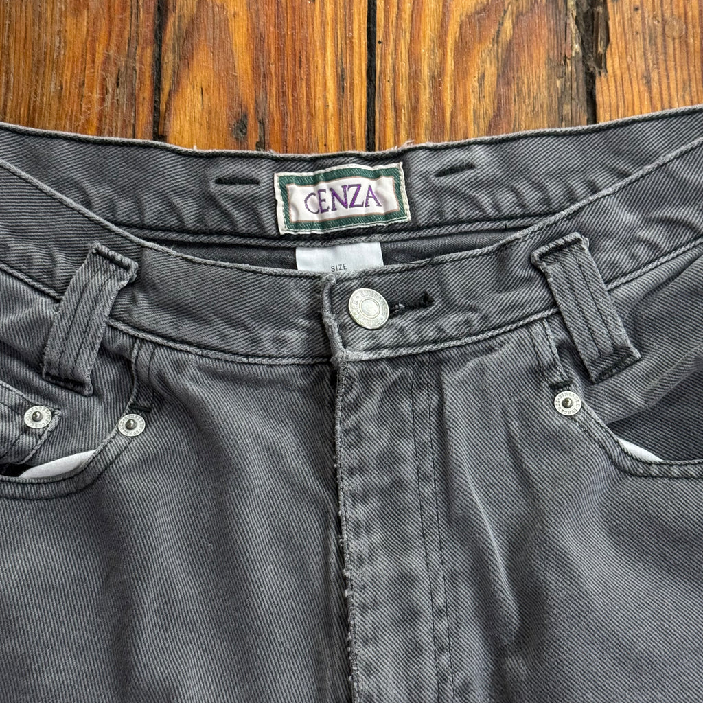 Vintage Genza Gray Denim Jean Shorts Sz