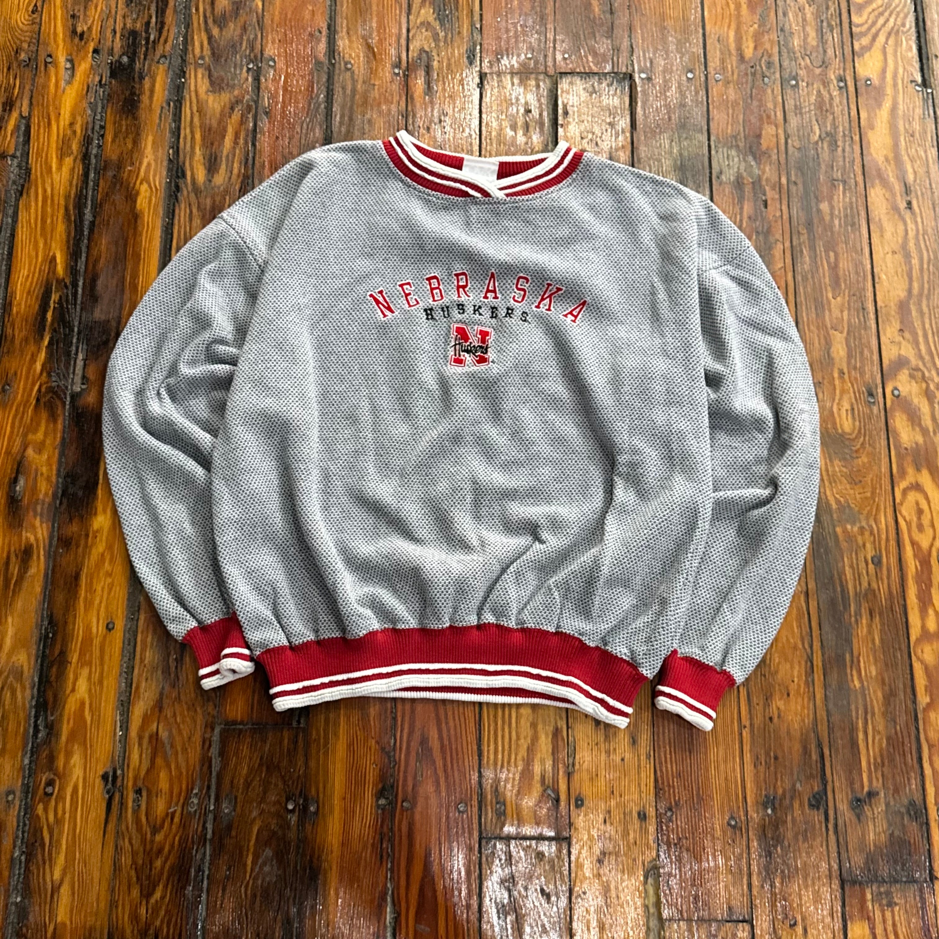Vintage Nebraska Huskers Crewneck Sz M