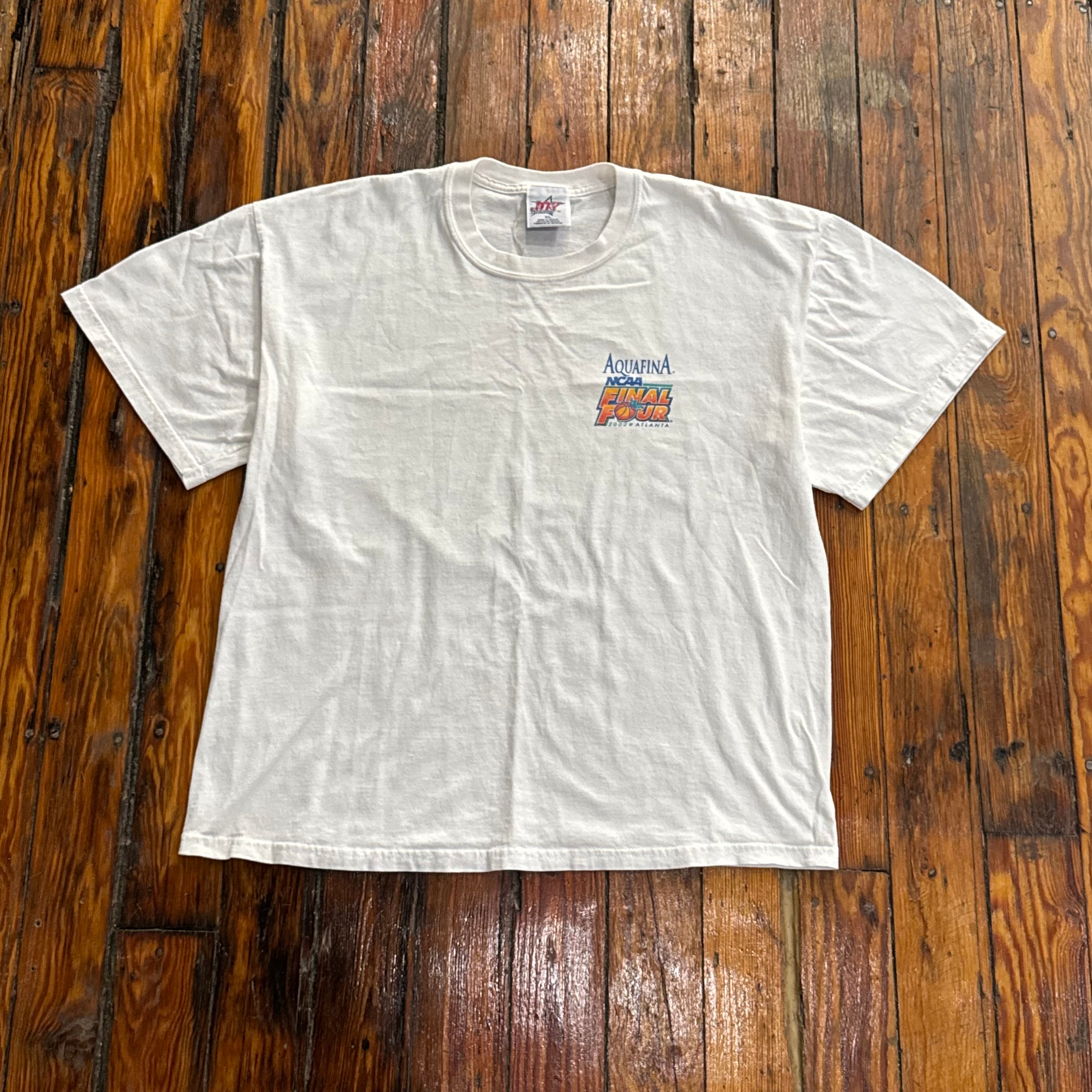 Vintage Aquafina Final Four T-shirt Sz XL