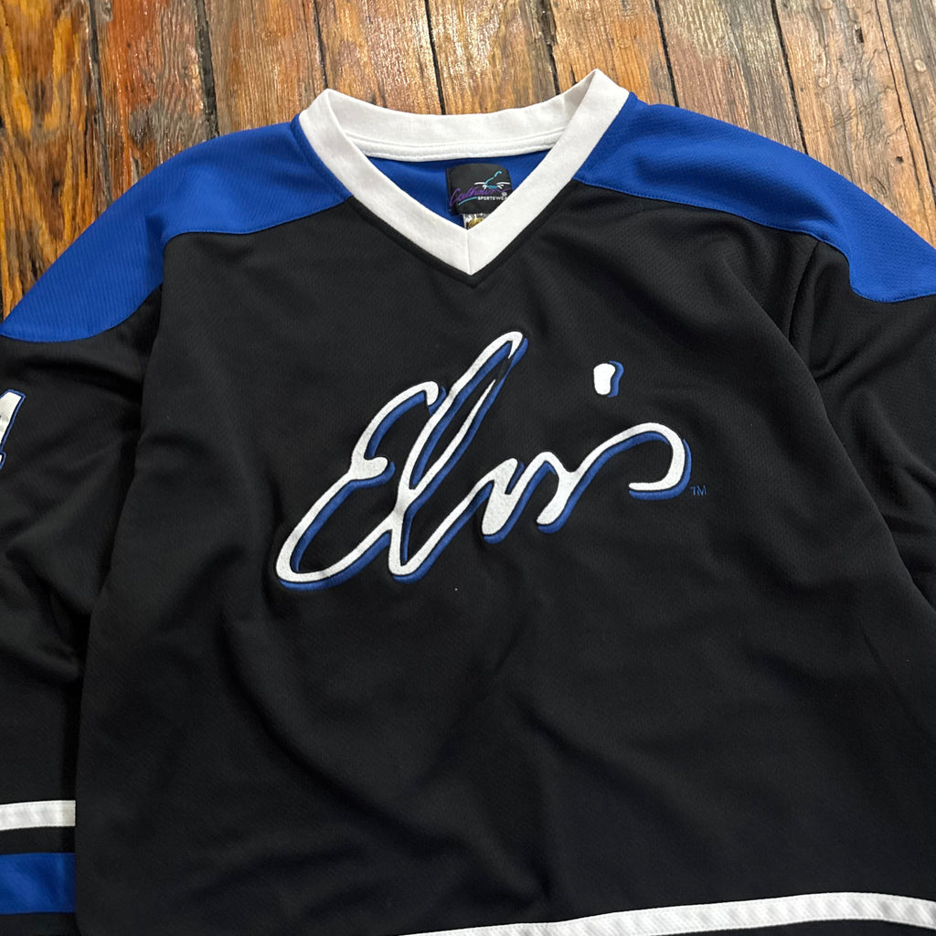 Vintage Elvis Hockey Jersey Sz L
