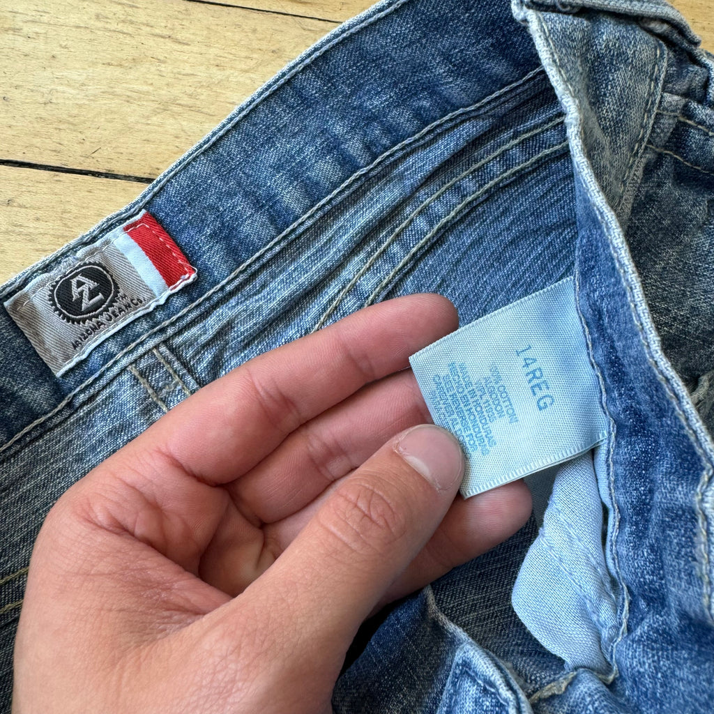 Vintage Arizona Carpenter Denim Jeans Sz 14