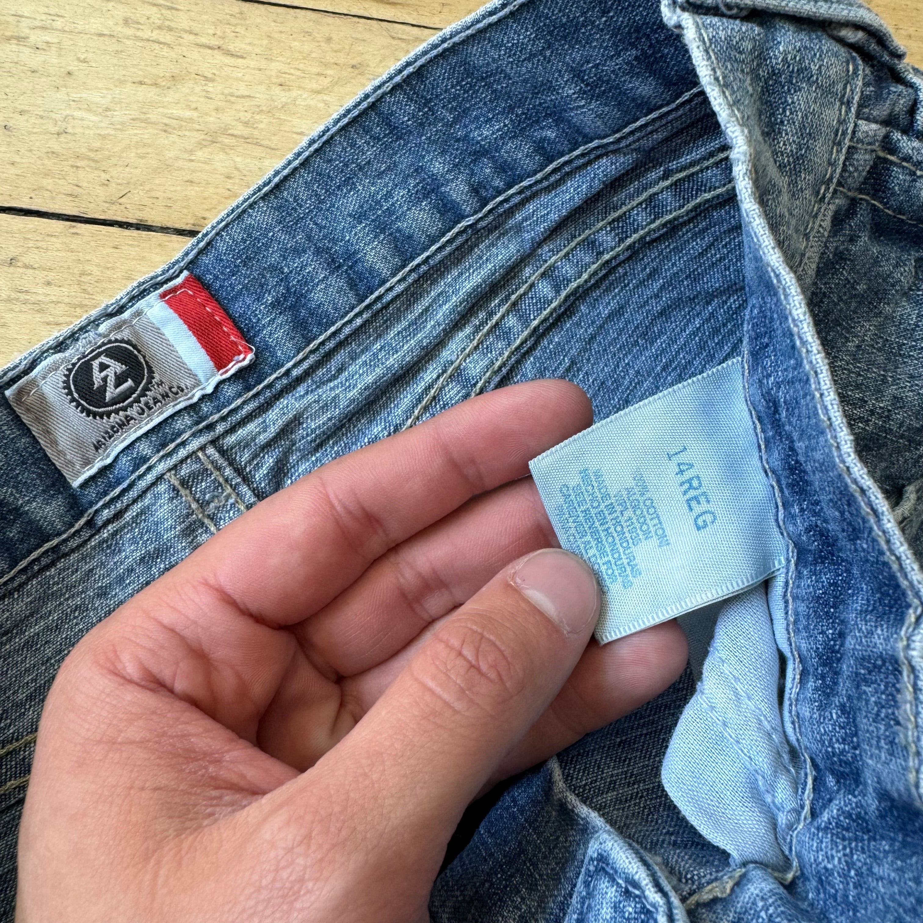 Vintage Arizona Carpenter Denim Jeans Sz 14