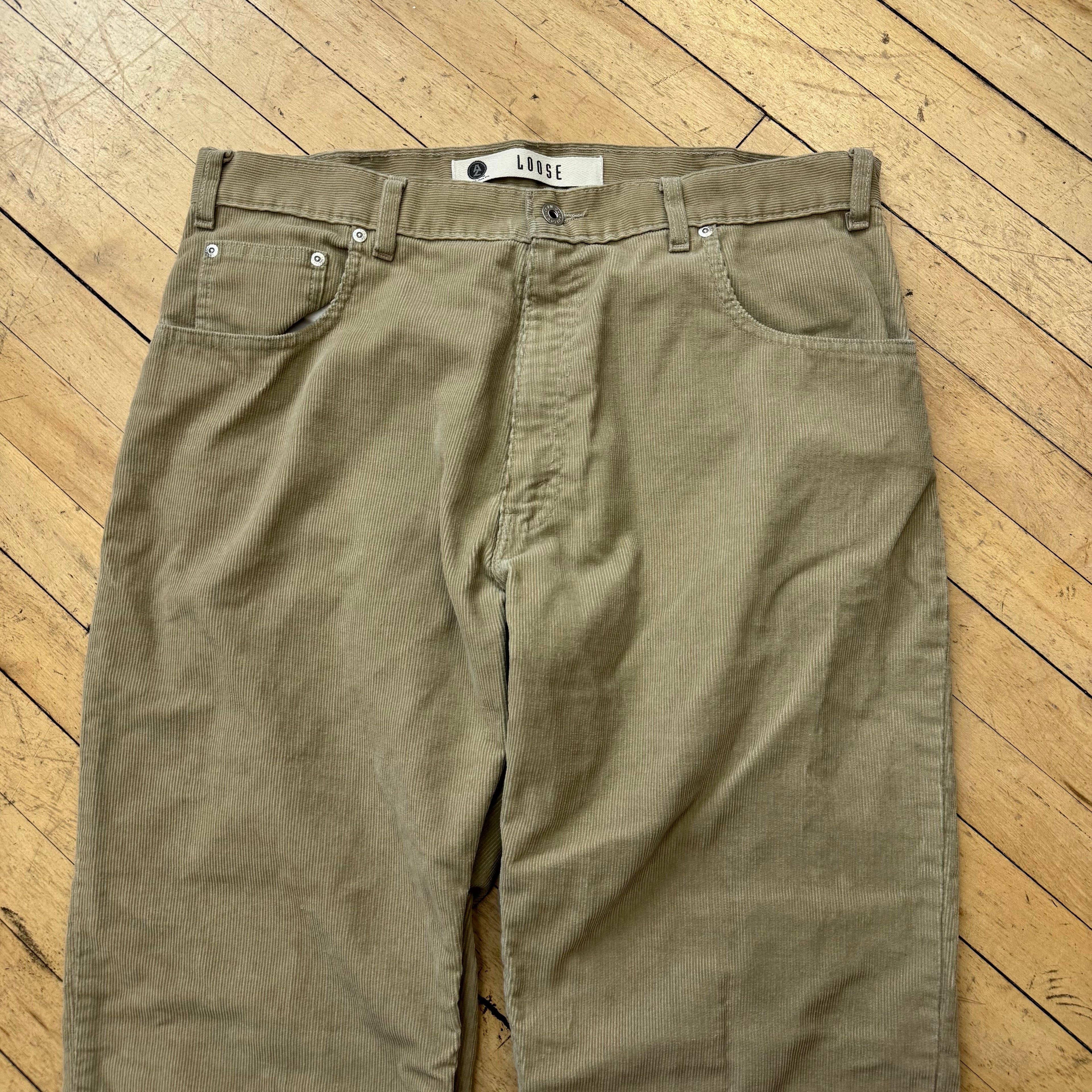 Vintage Arizona Jean Loose Corduroy Pants Sz 38x32