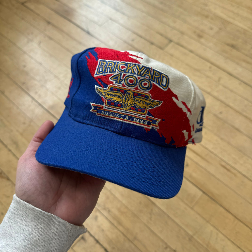 Vintage Logo Athletic BrickYard 400 SnapBack Hat