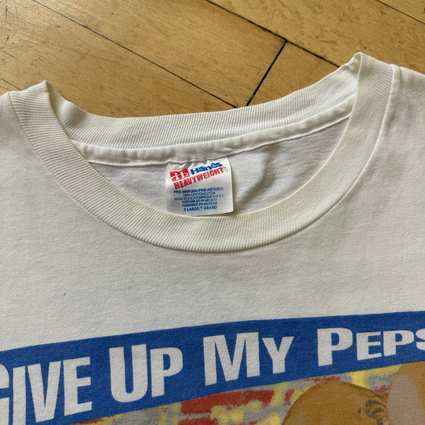 Vintage Shaq “Give up my Pepsi” T-shirt Sz XL