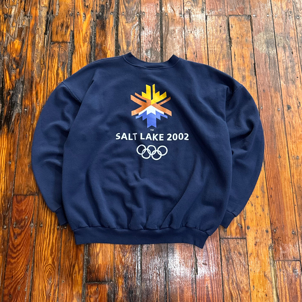 Vintage Salt Lake City Olympics CrewNeck Sz L