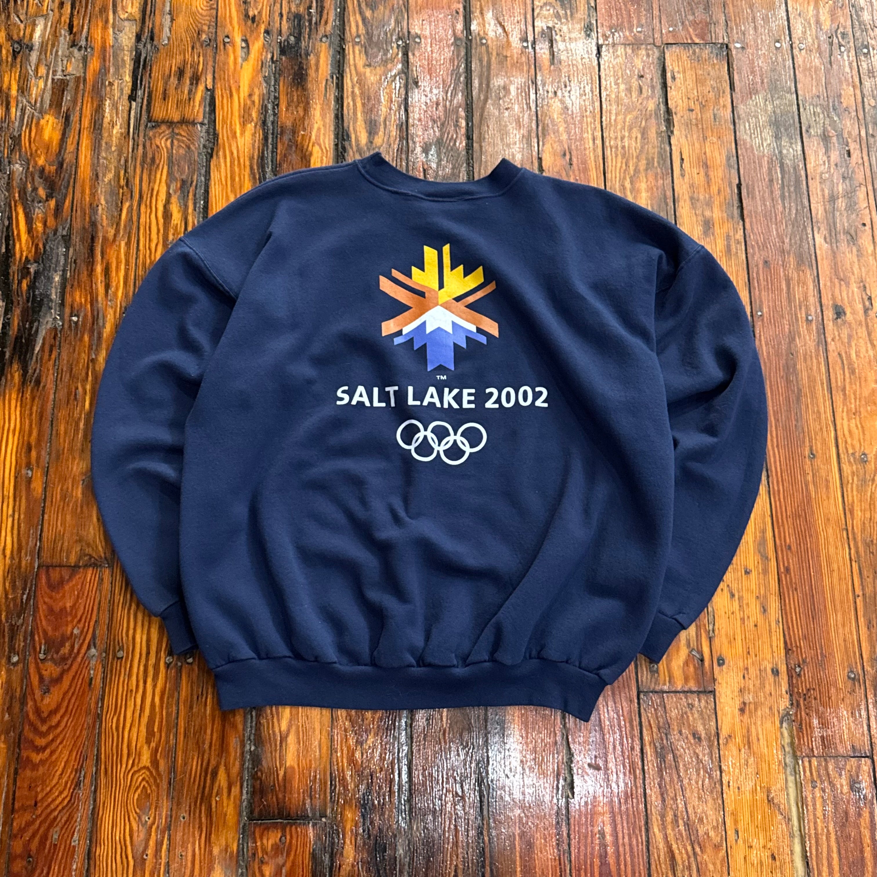 Vintage Salt Lake City Olympics CrewNeck Sz L
