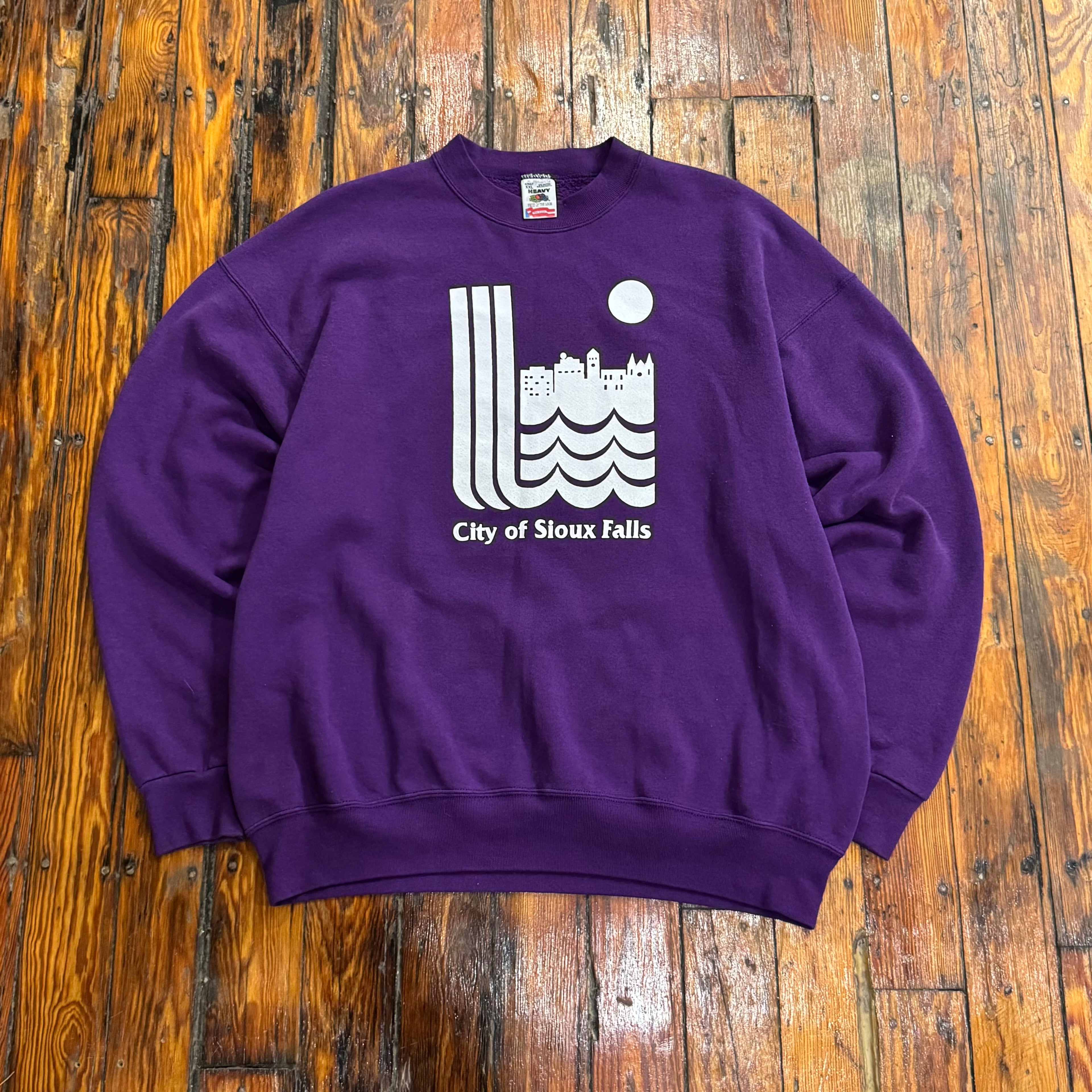 Vintage The City of Sioux Falls CrewNeck Sz XXL
