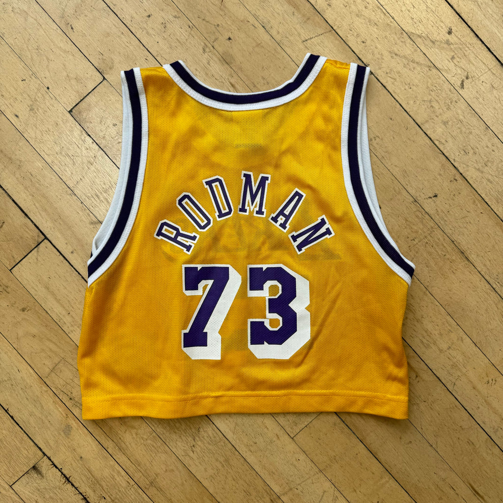 Vintage Champion Lakers “Rodman” Jersey Sz 6-7