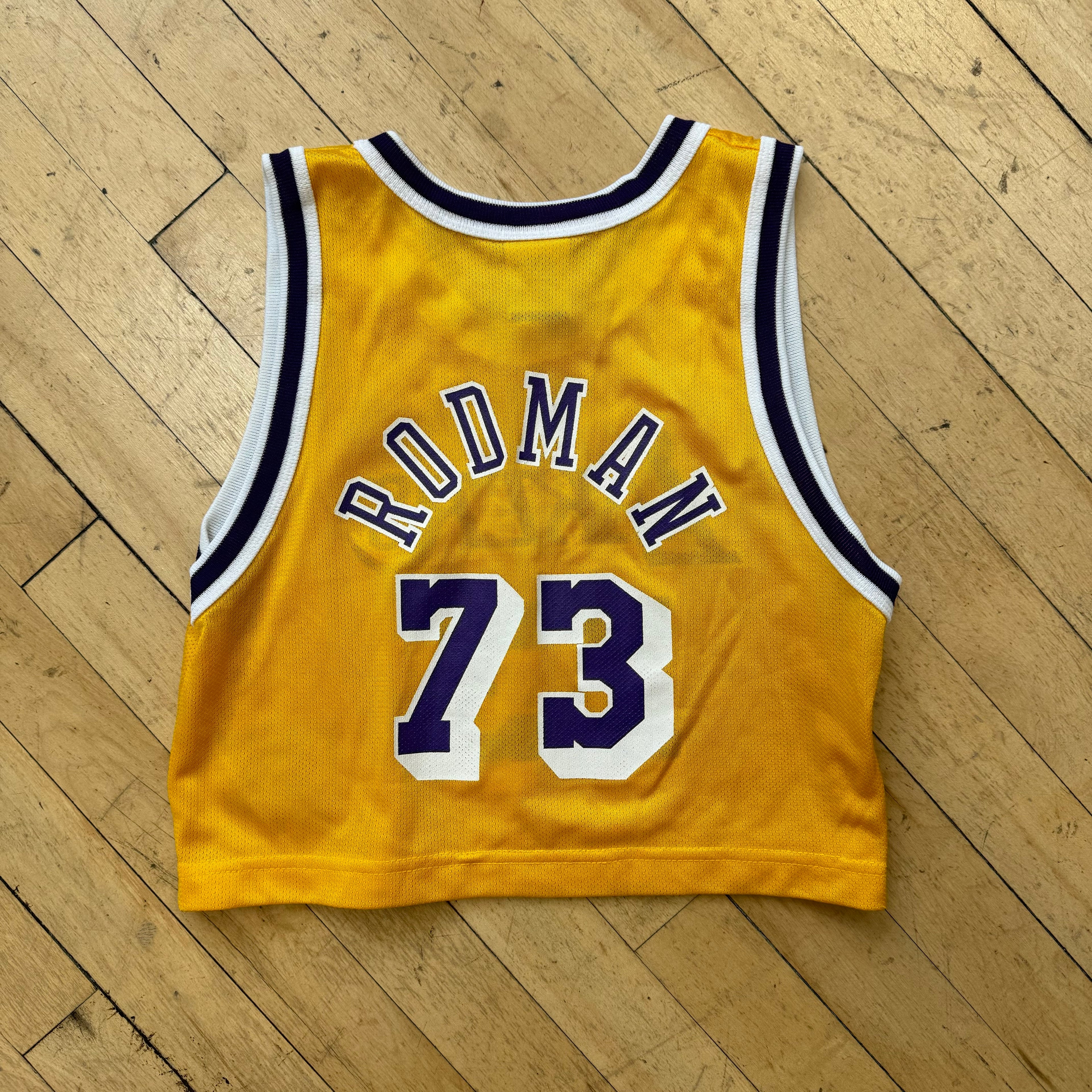 Vintage Champion Lakers “Rodman” Jersey Sz 6-7