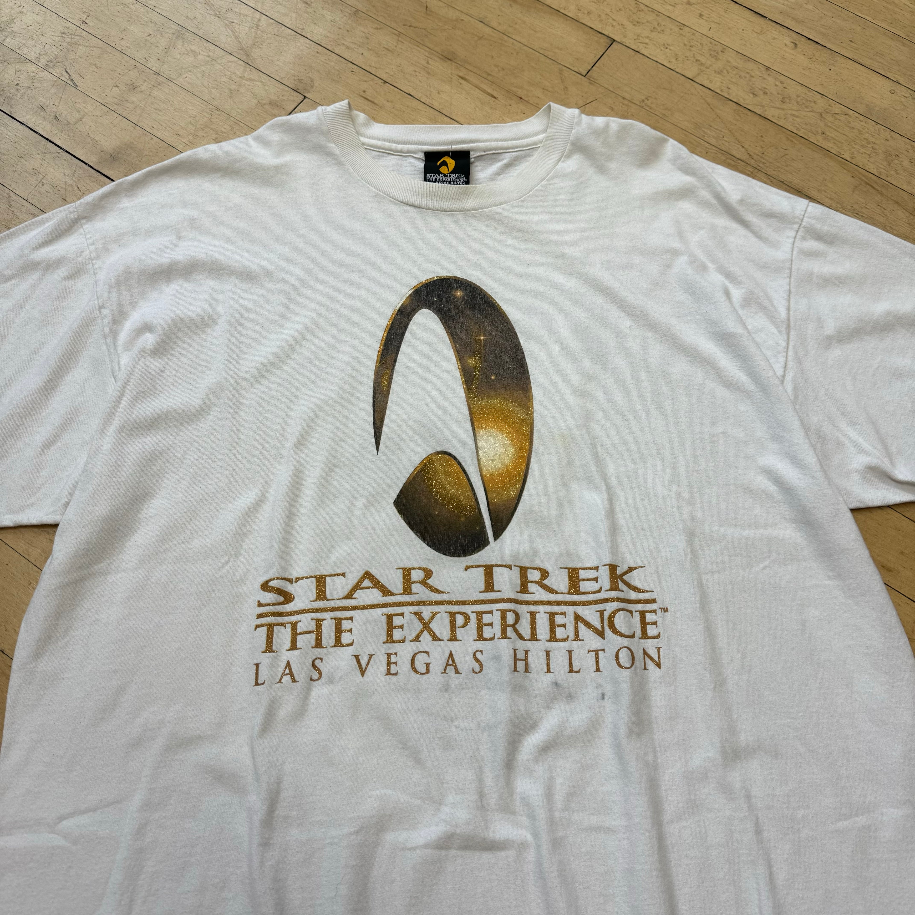 Vintage Star Trek Experience Las Vegas T-shirt Sz XXL