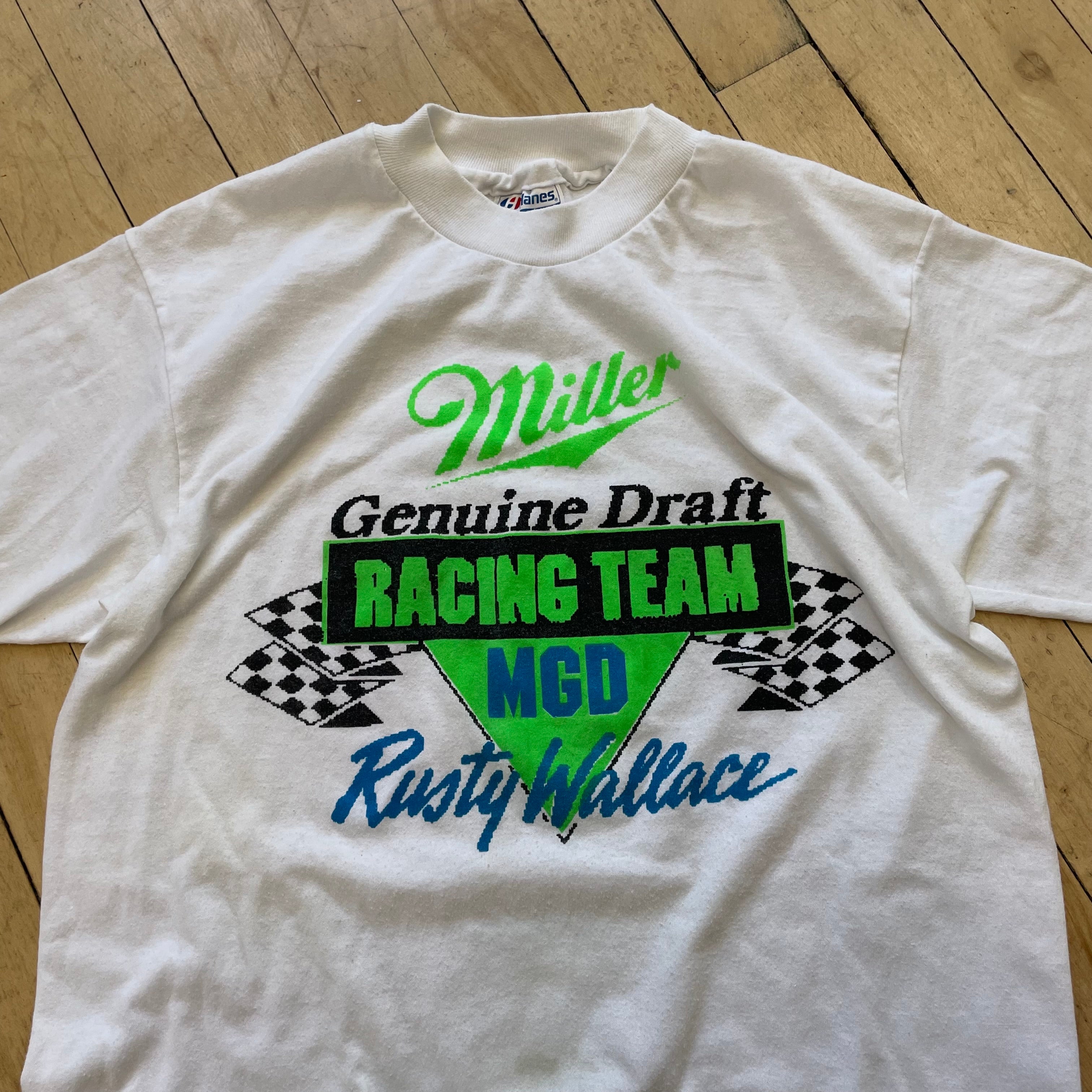 90s Miller Genuine Draft Racing Team T-shirt Sz S