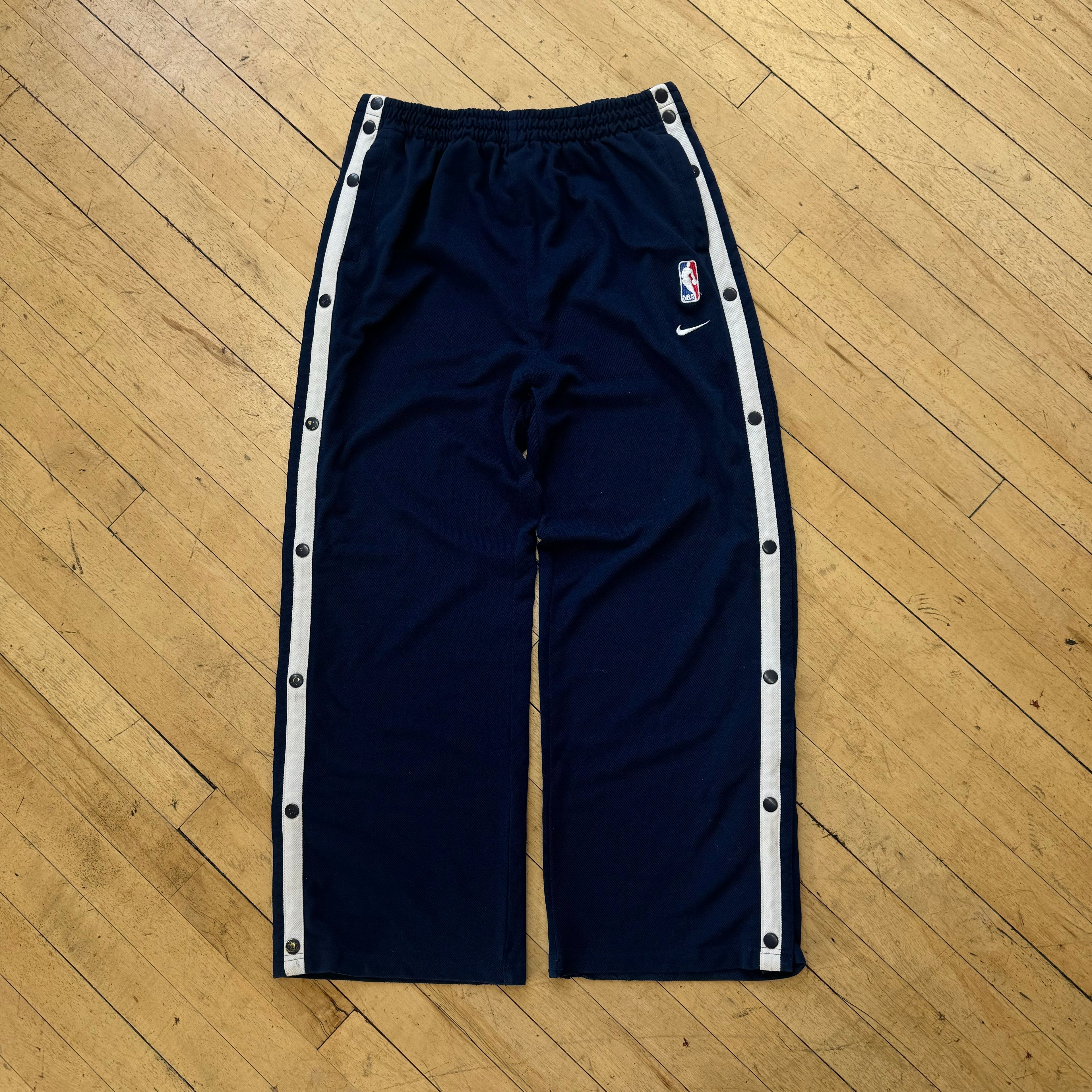 Vintage Nike NBA Tear Away Sweatpants Sz M