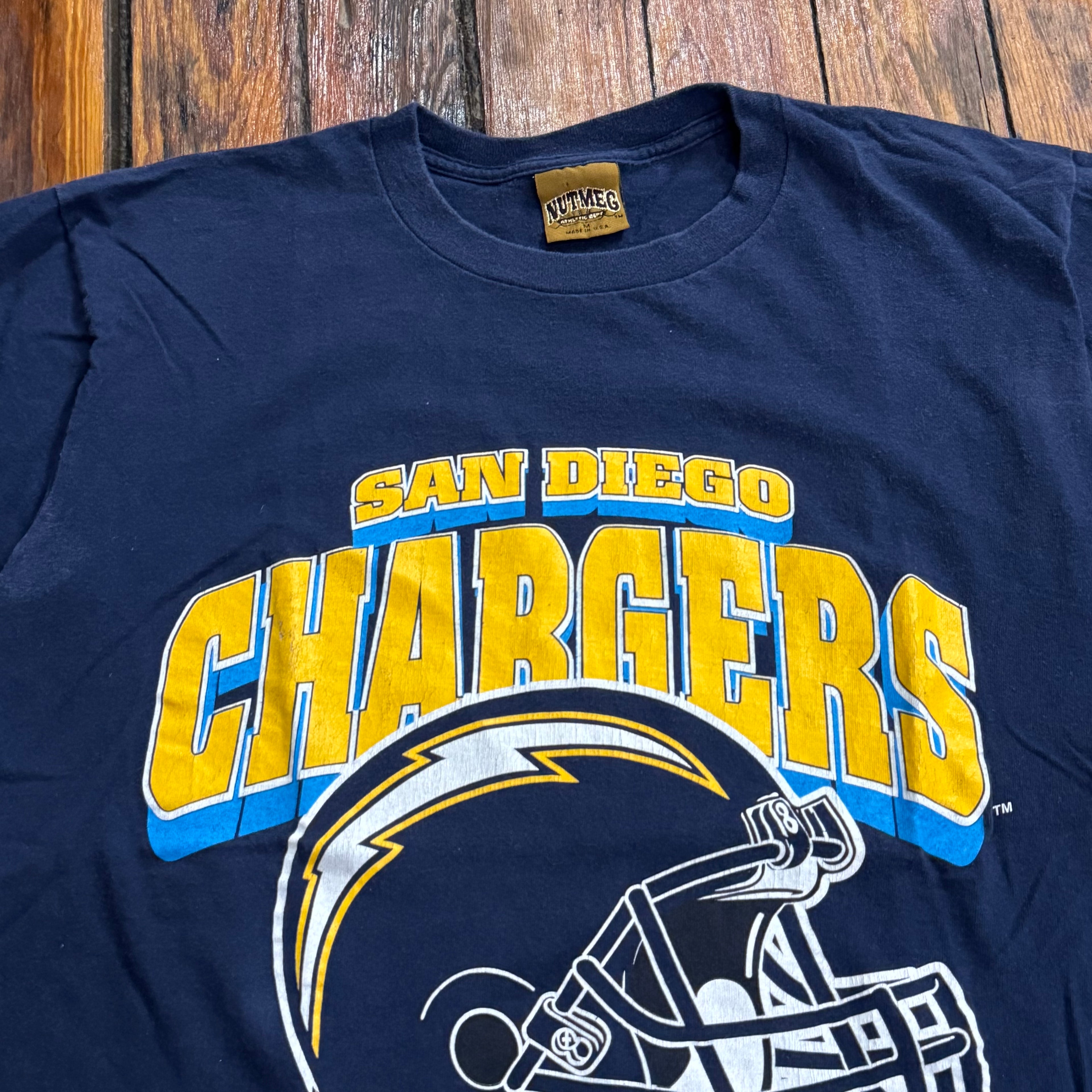 Vintage San Diego Chargers T-shirt Sz M