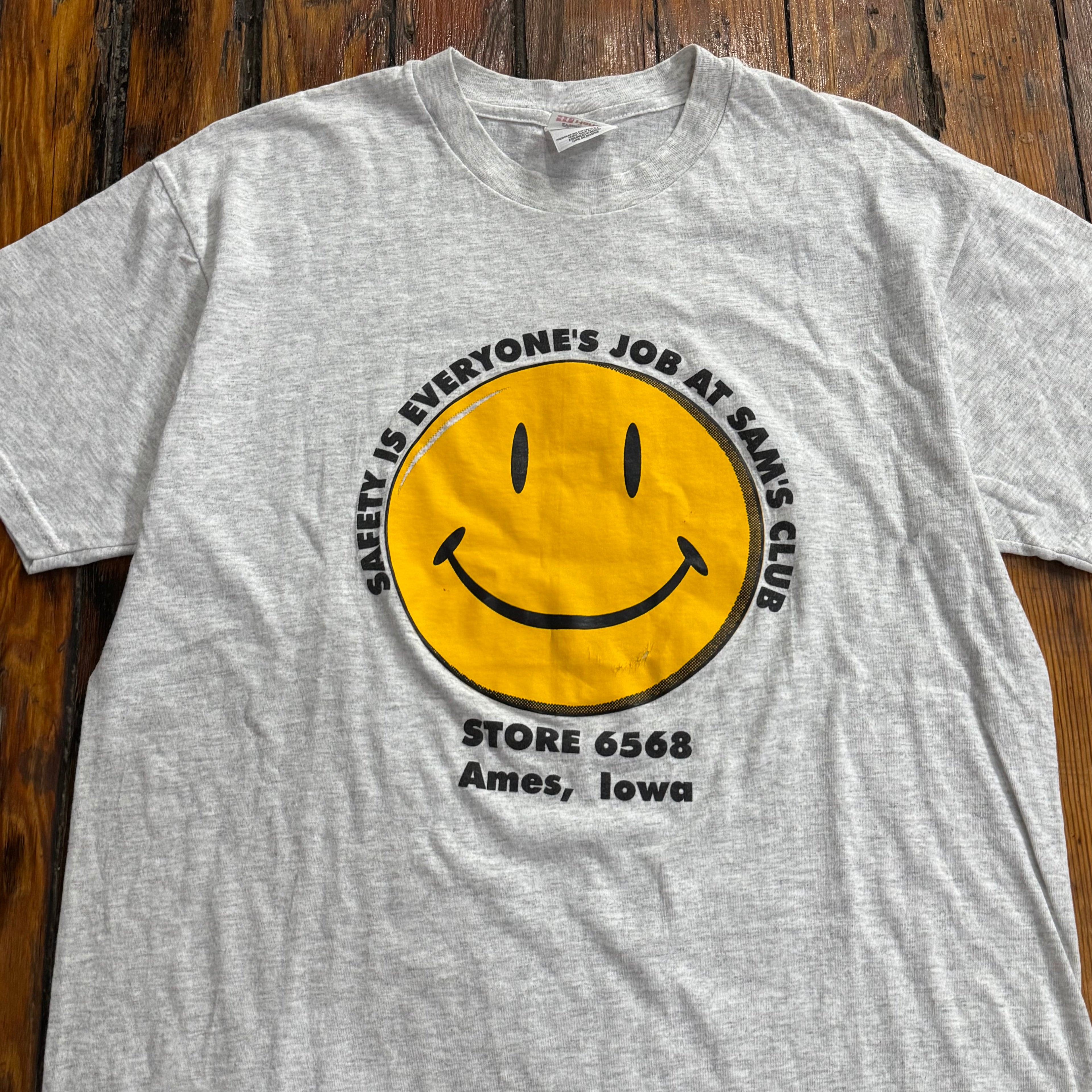 Vintage Saftey is every one’s Job Sam’s Club T-shirt Sz L