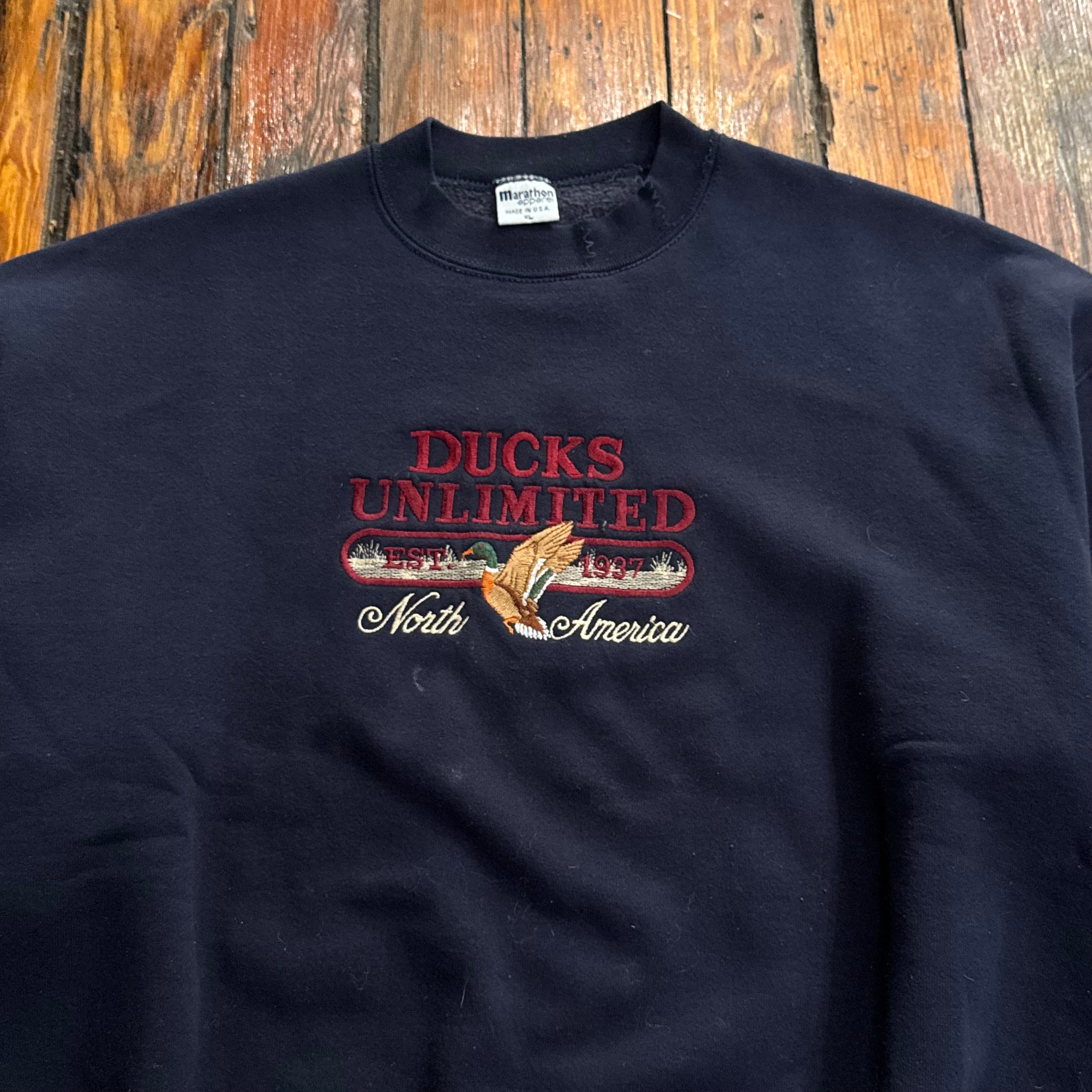 Vintage Ducks Unlimited North America Crewneck Sz XL