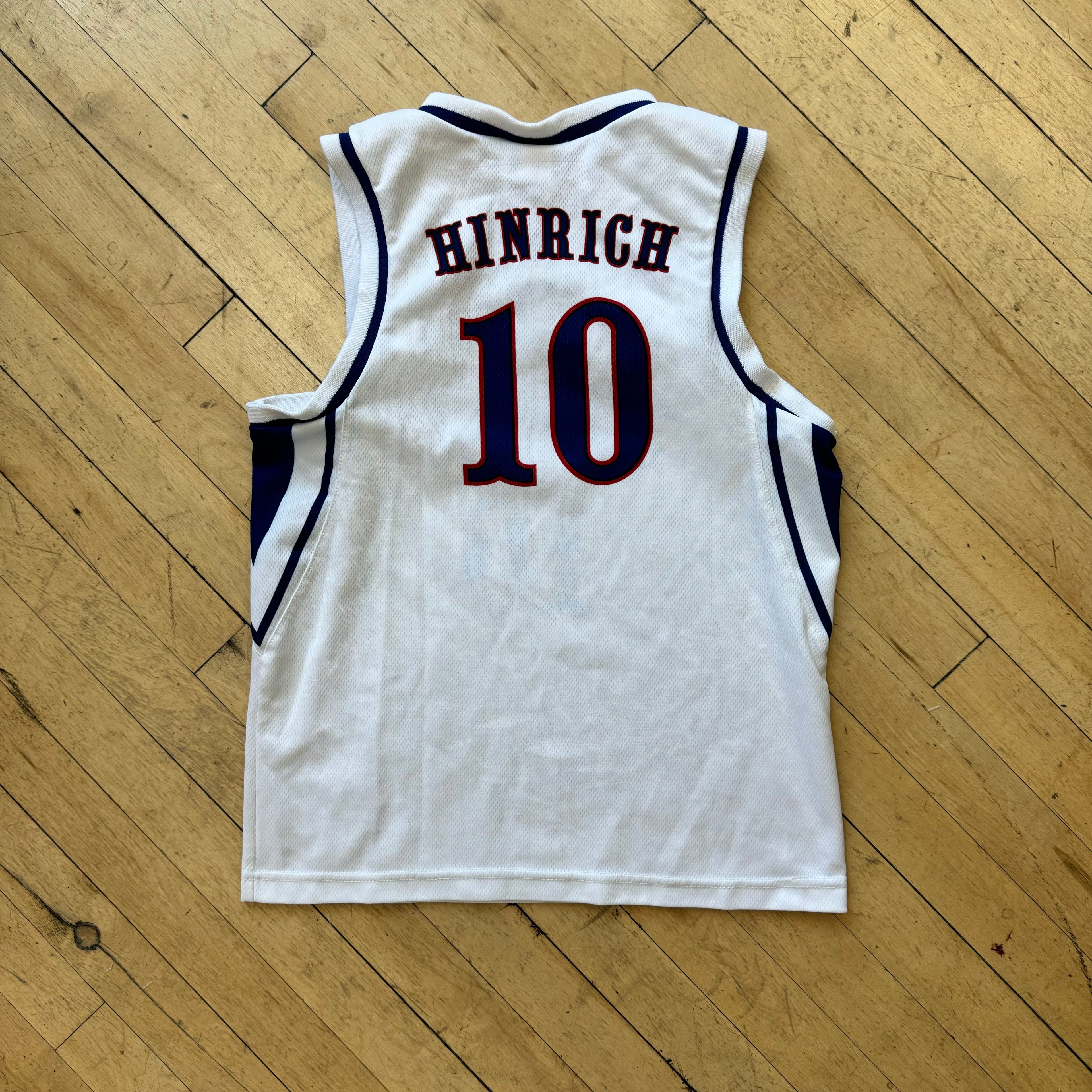 Vintage Kansas Jayhawks “Hinrich” Jersey Sz YTH S