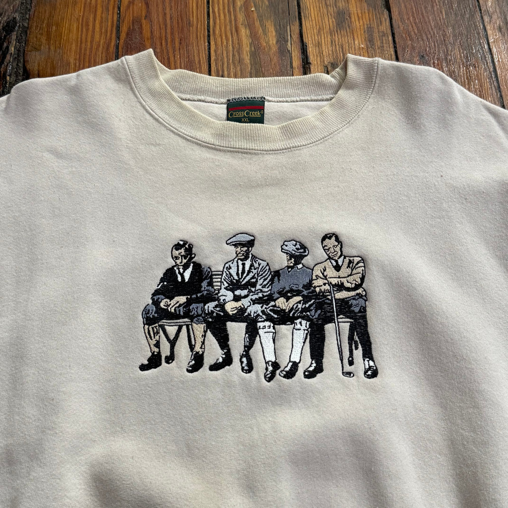 Vintage Embroidered Golf Crewneck Sz XXL