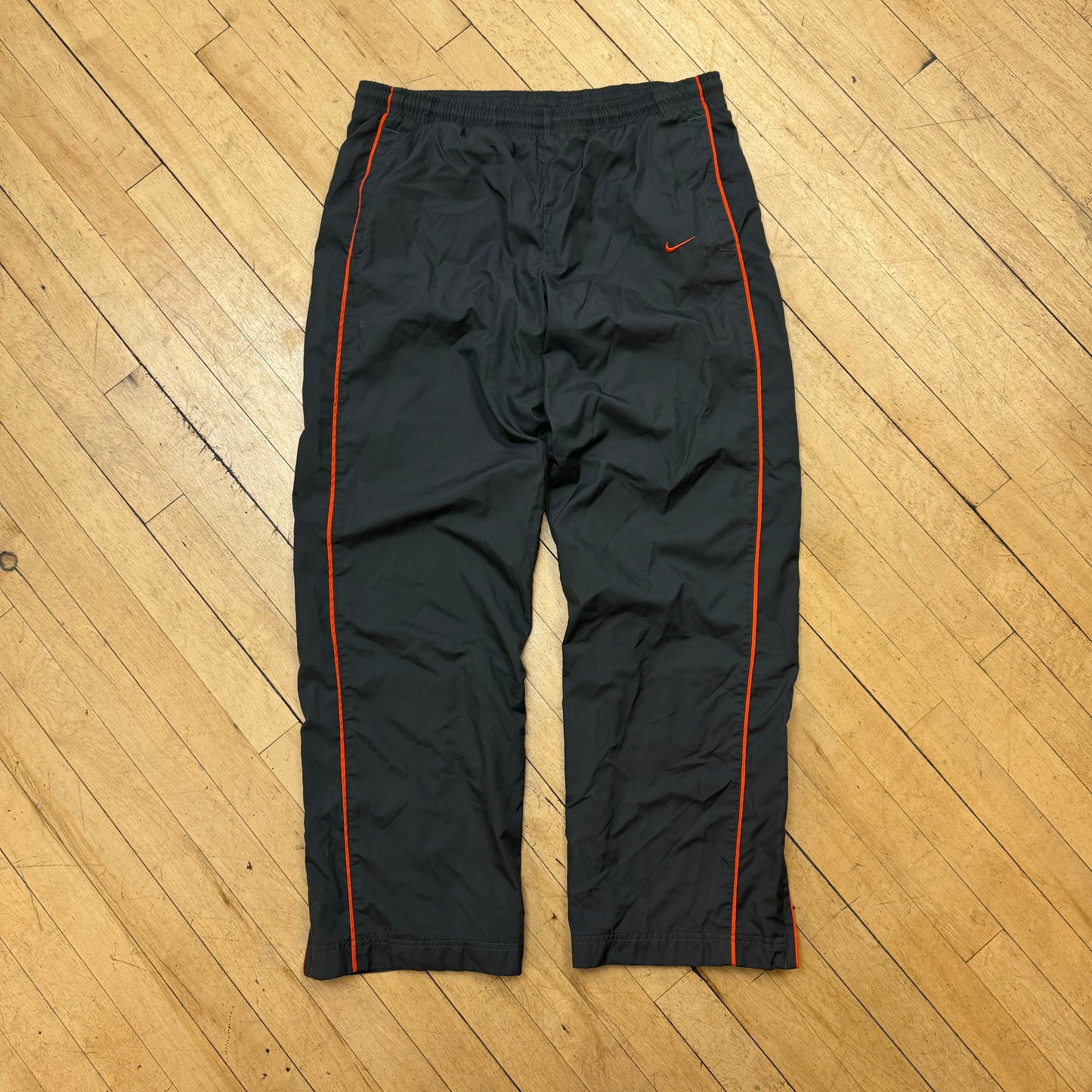 Vintage Nike Orange Stripe TrackPants Sz M