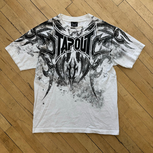 Vintage Tapout Spider Graphic T-shirt Sz M