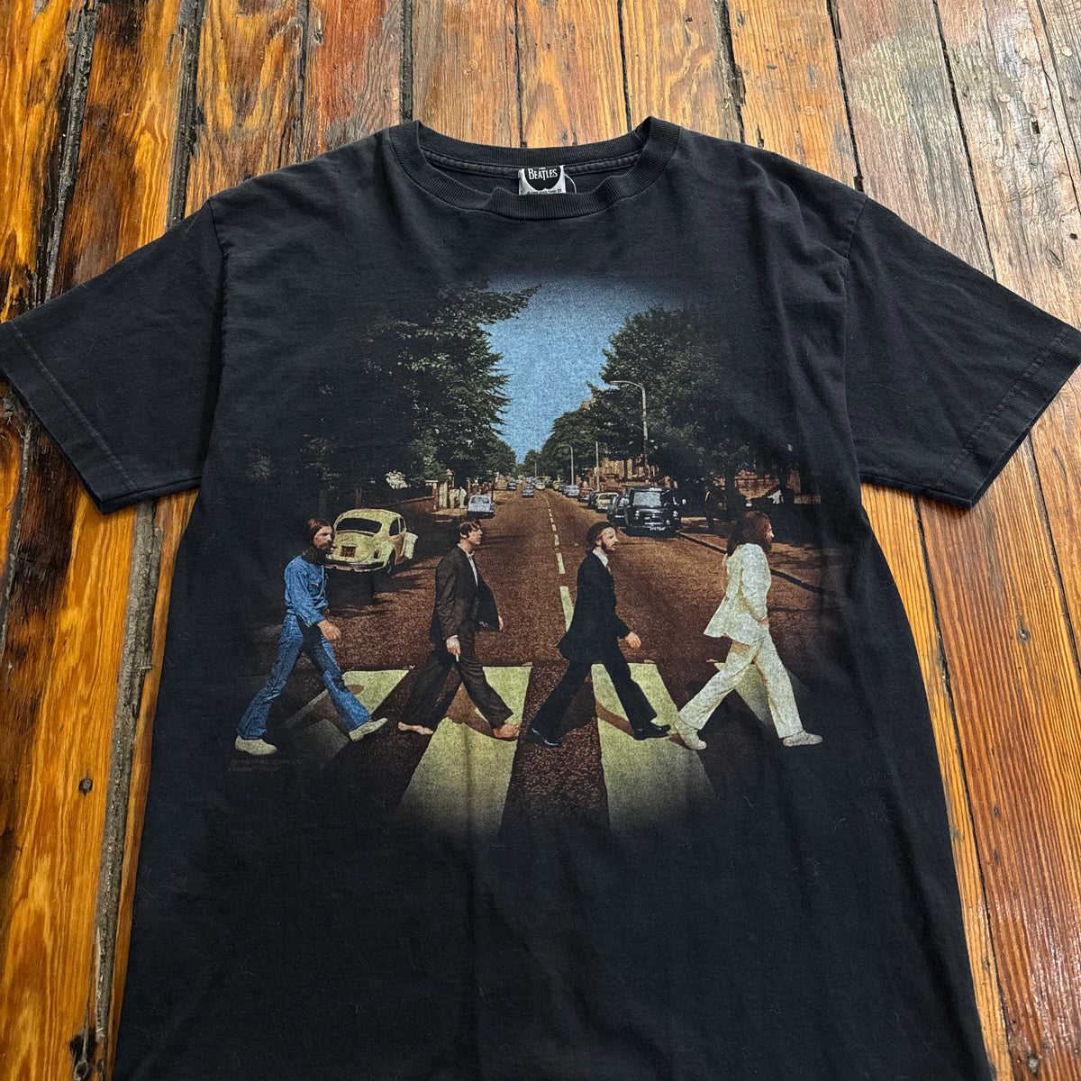 Vintage The Beatles Abby Road T-shirt Sz M