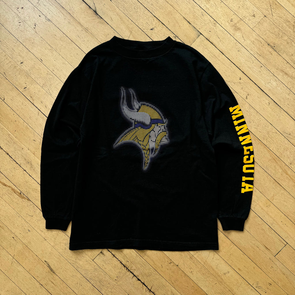 Vintage Minnesota Vikings NFL Long Sleeve T-shirt Sz S