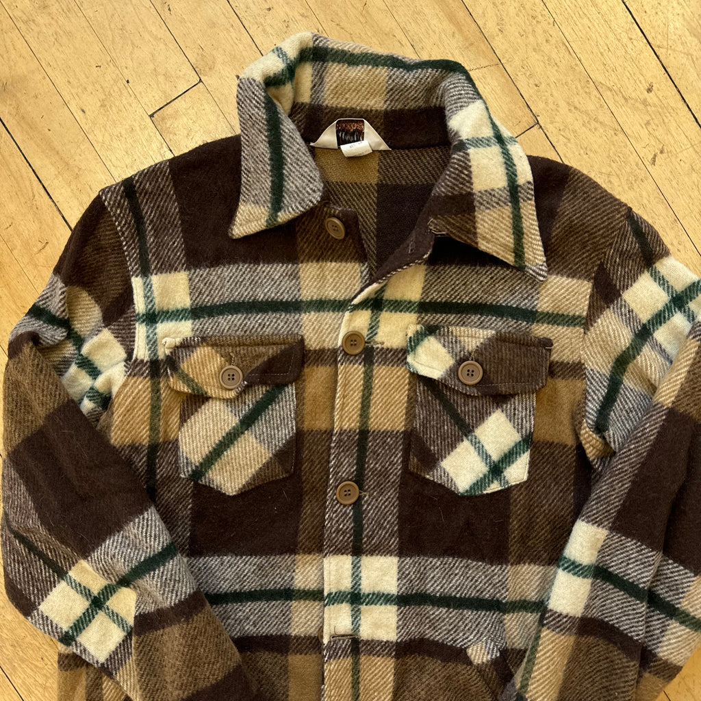 Vintage Duxbak Wool Flannel Sz M