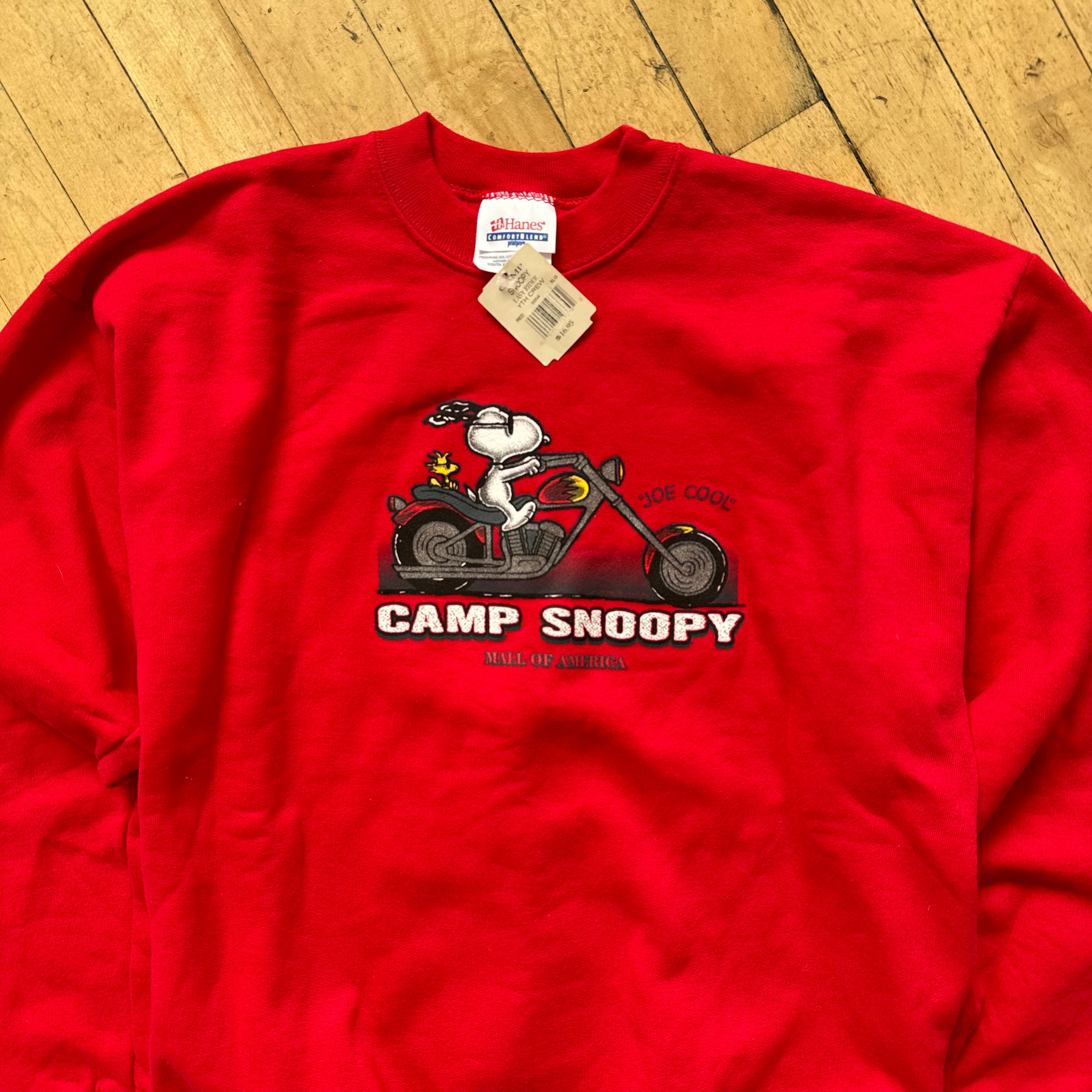 Vintage Camp Snoopy Crewneck Sz S