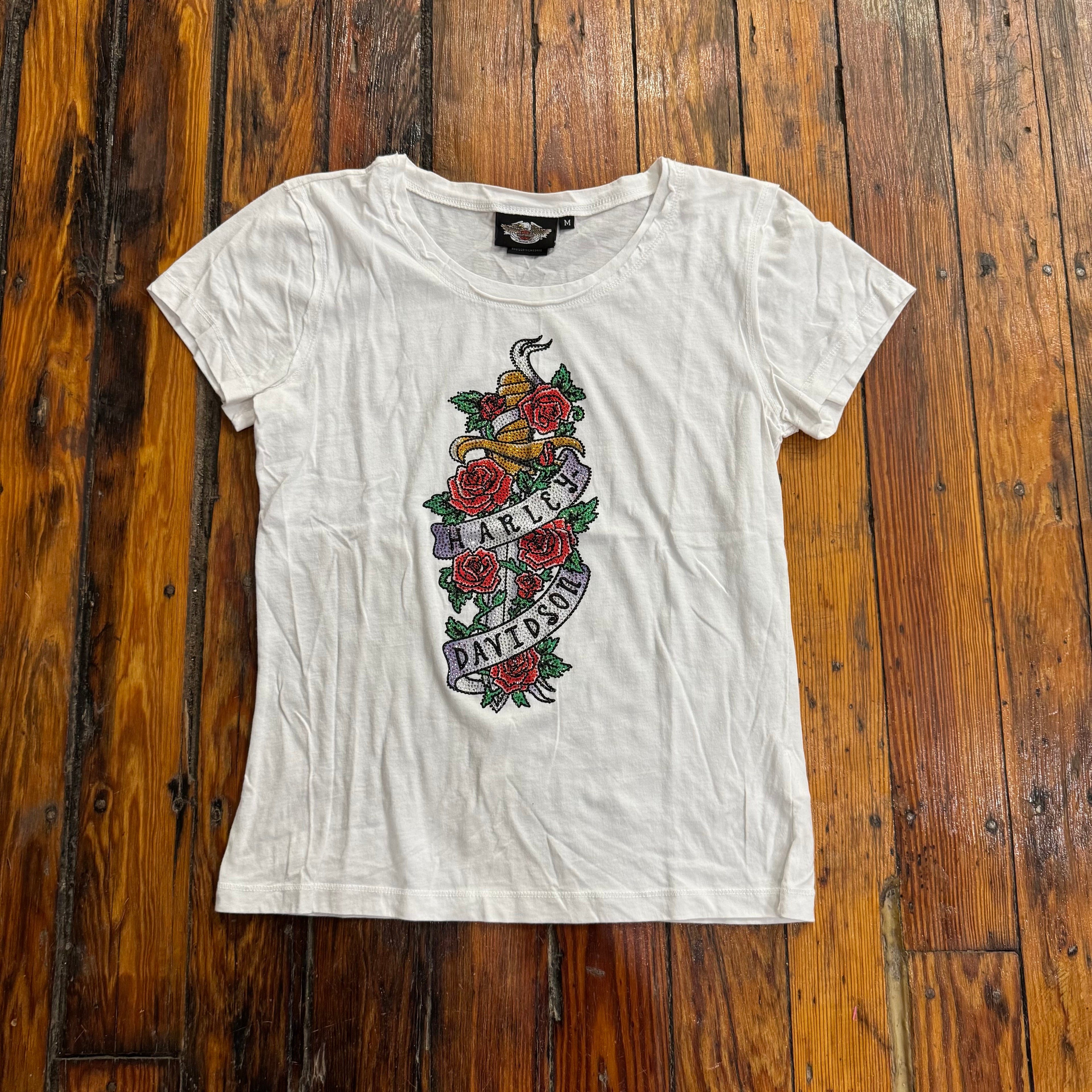 Vintage Harley Davidson Ed Hardy T-shirt Sz M