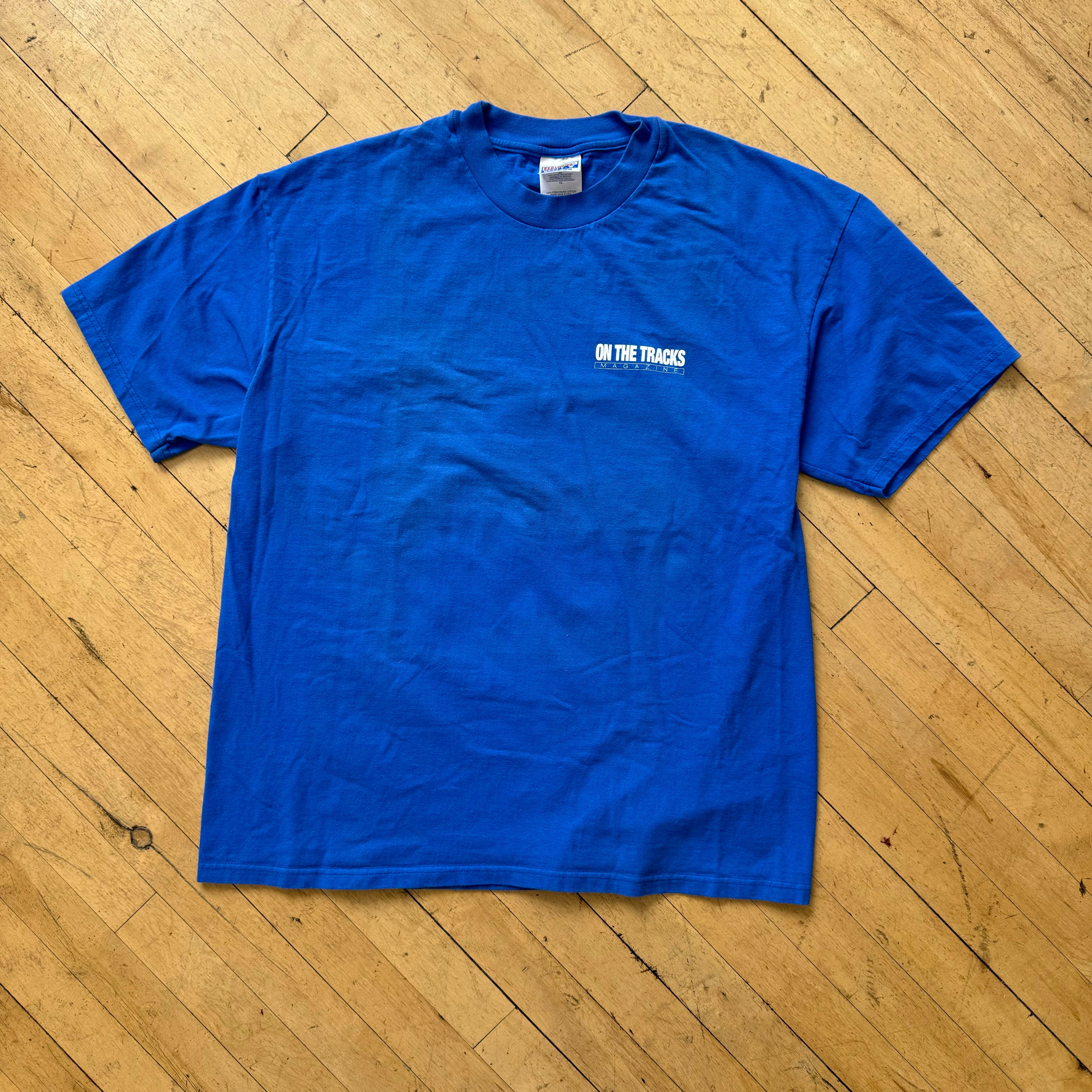 Vintage Bob Dylan On The Tracks T-shirt Sz XL