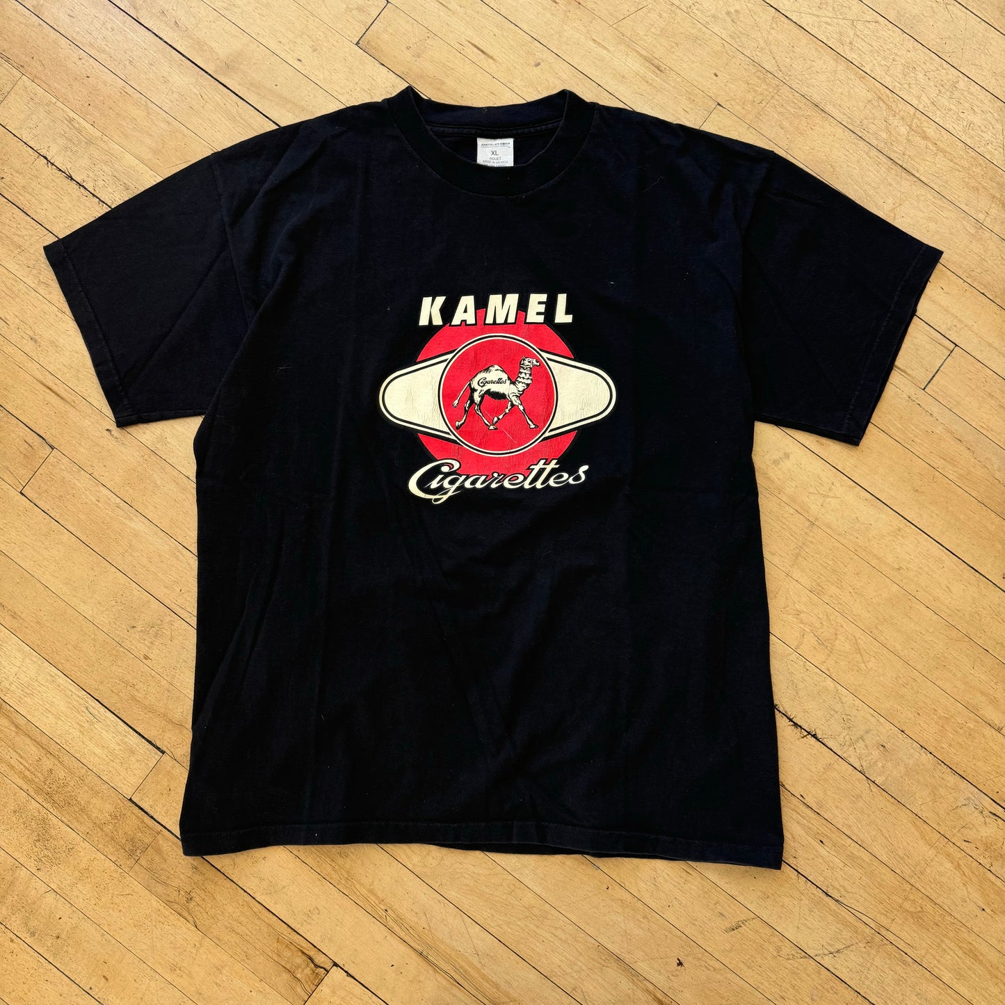 Vintage Kamel Red Cigarettes T-shirt Sz XL