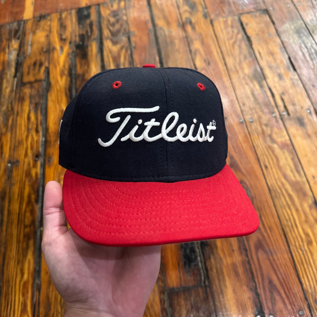 Vintage New Era Titleist Fitted Hat Sz 7