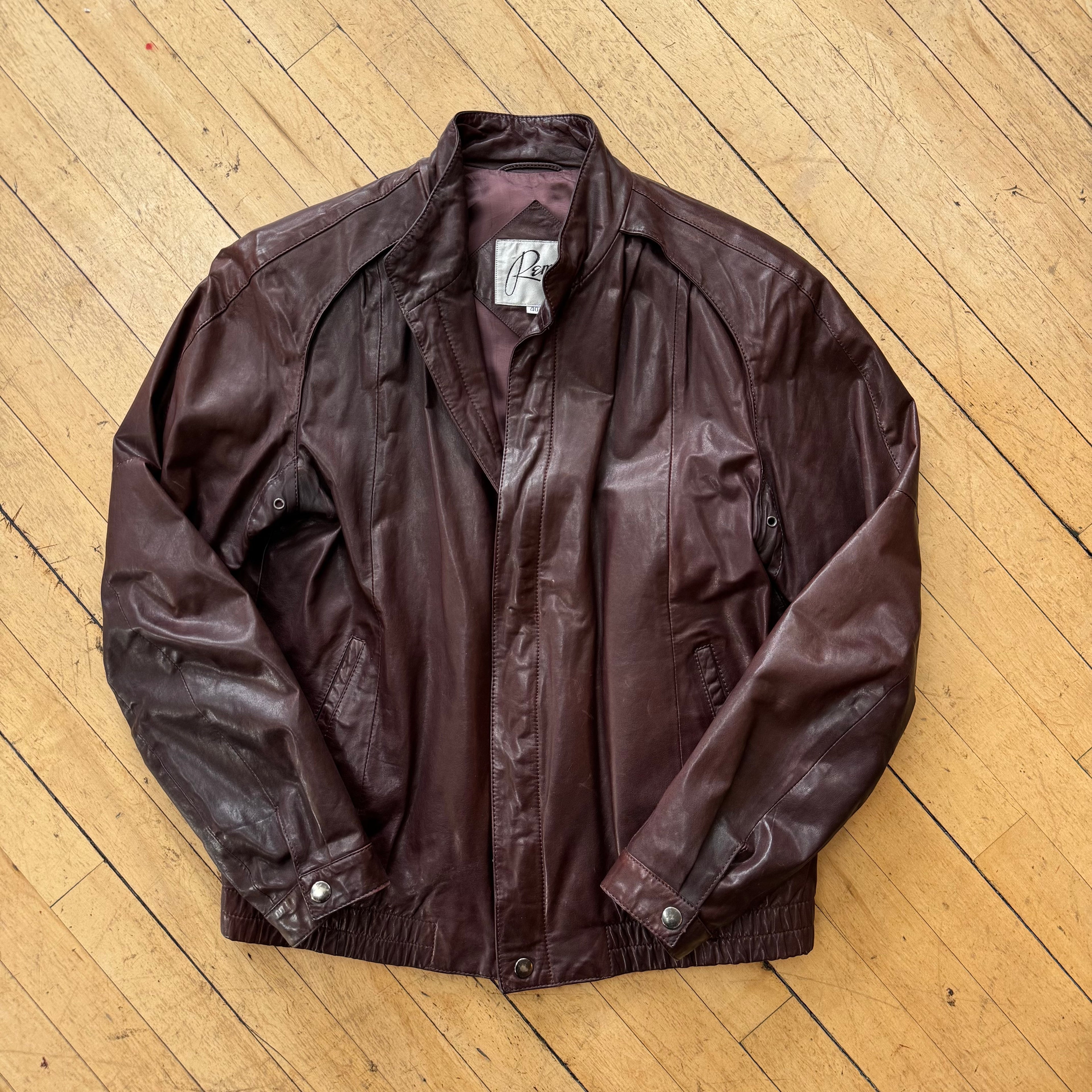Vintage Remy Leather Jacket Sz S