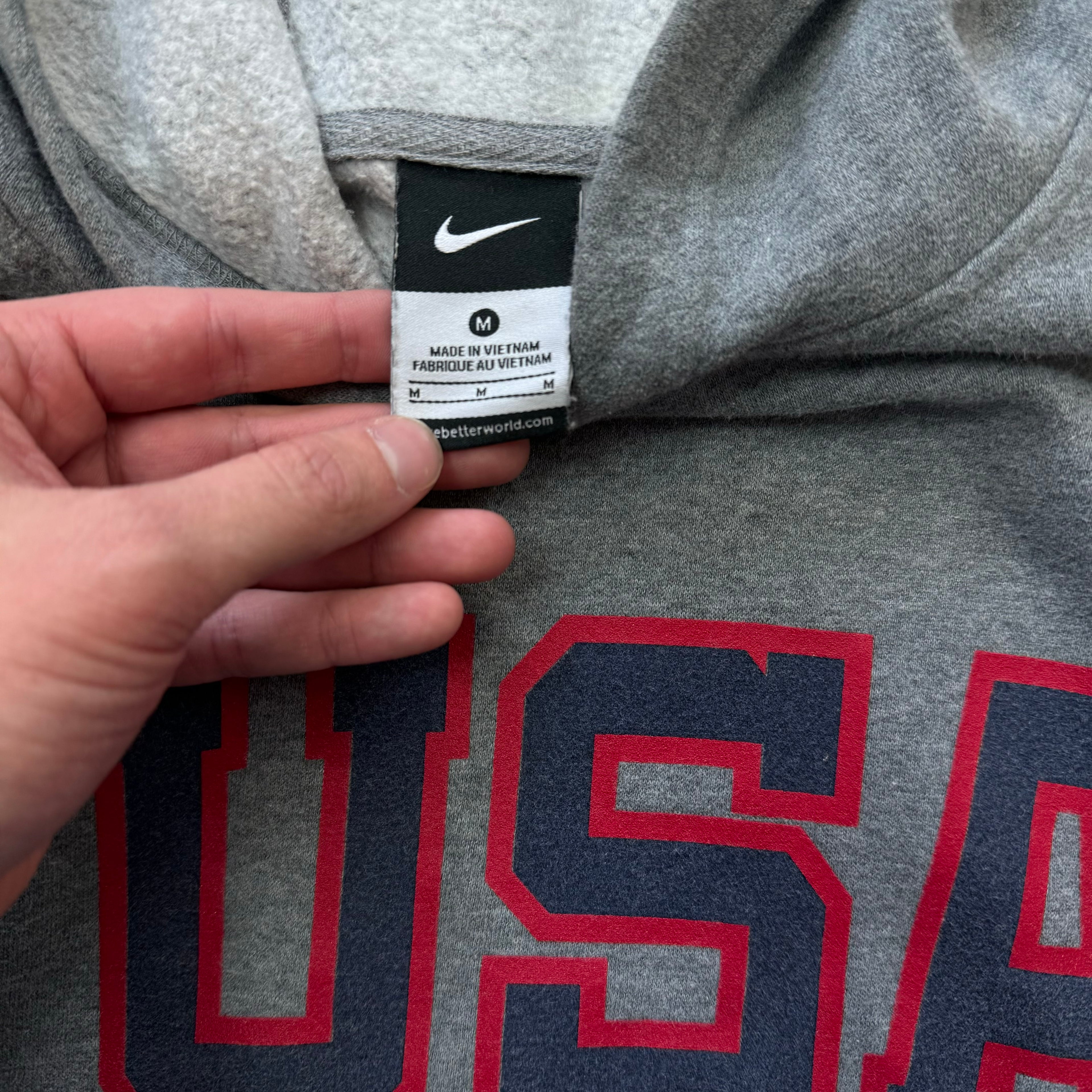 Vintage Nike USA Basketball Hoodie Sz M