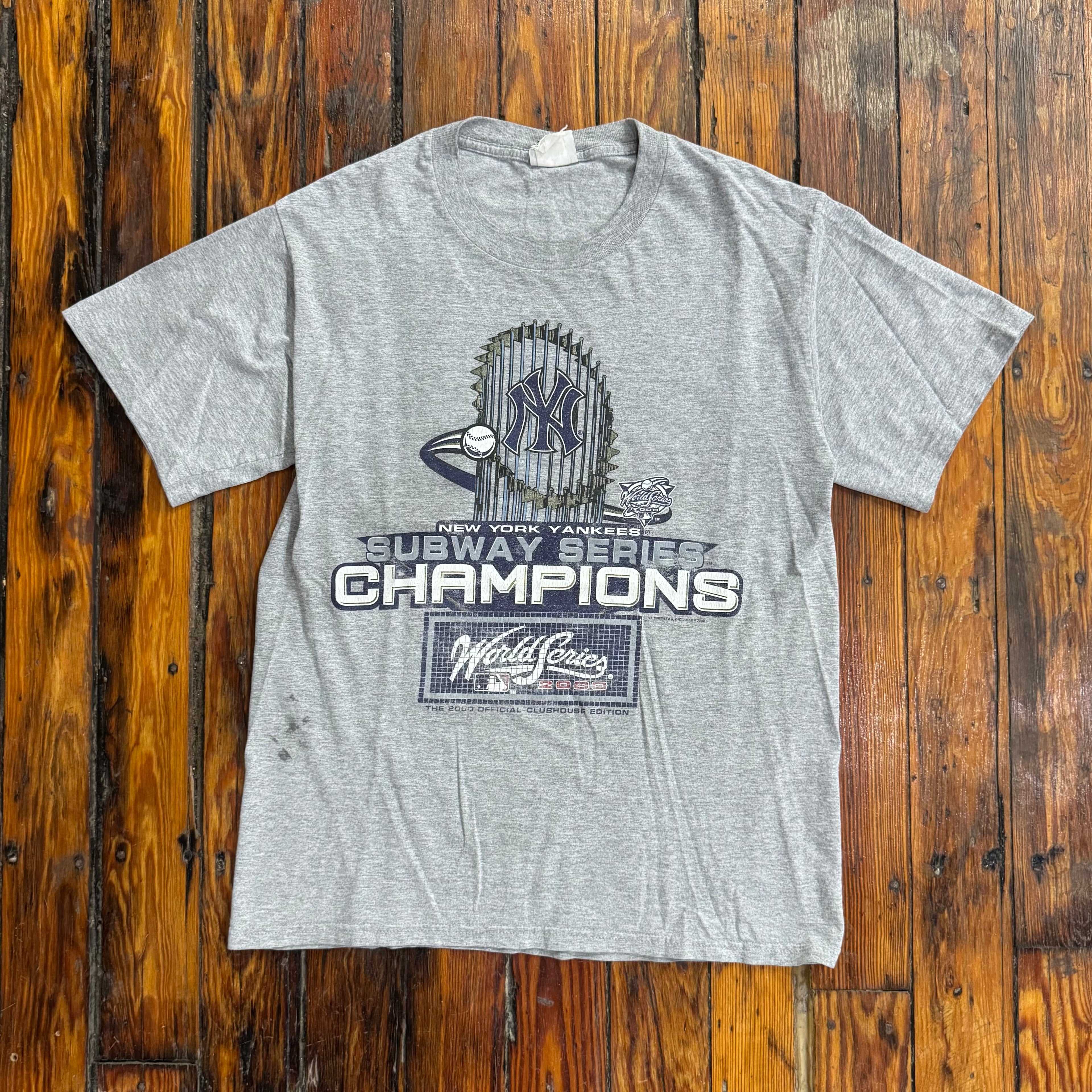 Vintage New York Yankees Subway Series Champions T-shirt Sz L