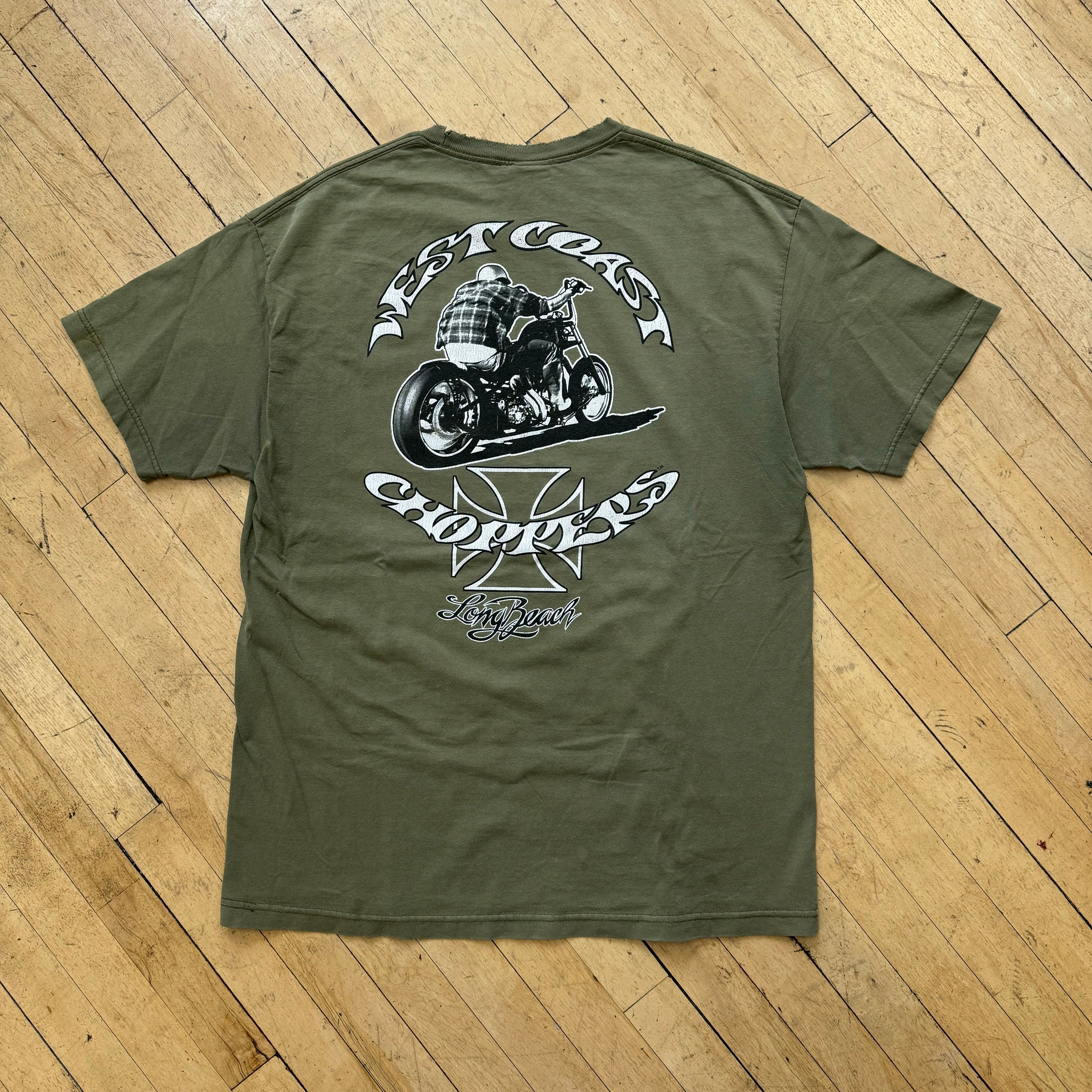 Vintage Faded West Coast Choppers T-shirt Sz XL