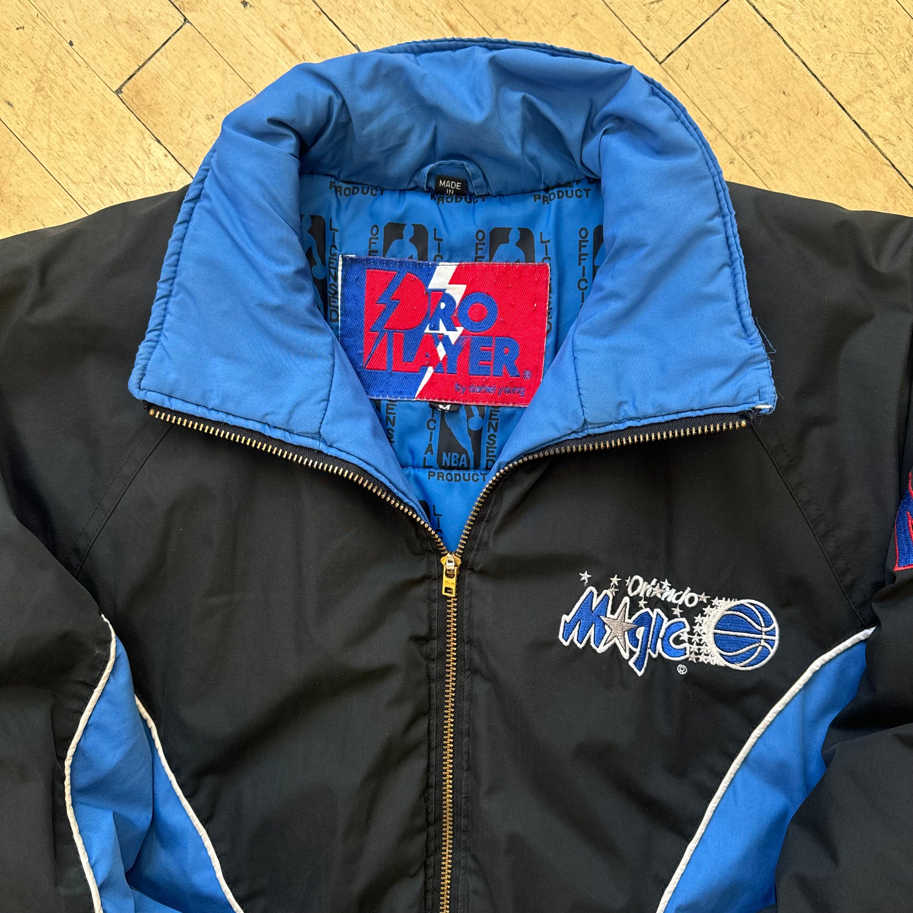 Vintage Orlando Magic ProPlayer Puffer Jacket Sz M