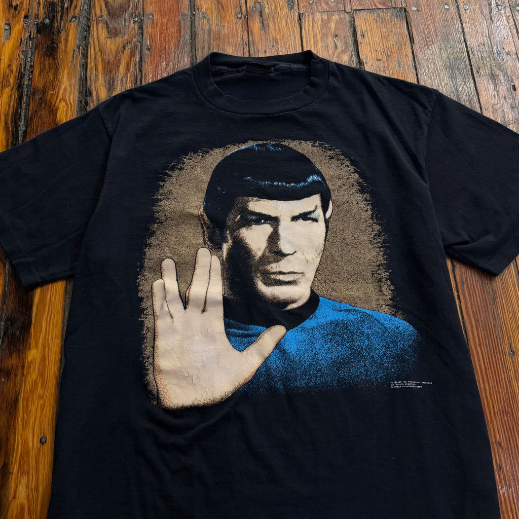 Vintage Star Trek Spock Live Long & Prosper T-shirt Sz L
