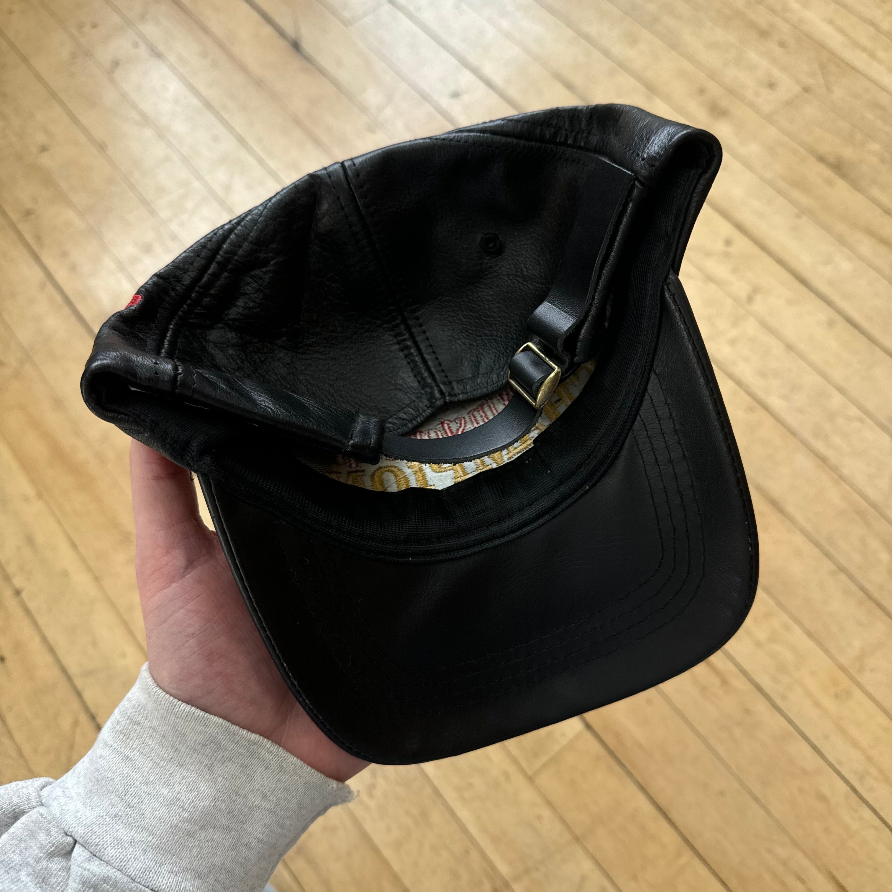 Vintage Dale Earnhardt Winston Cup Champion Leather Hat