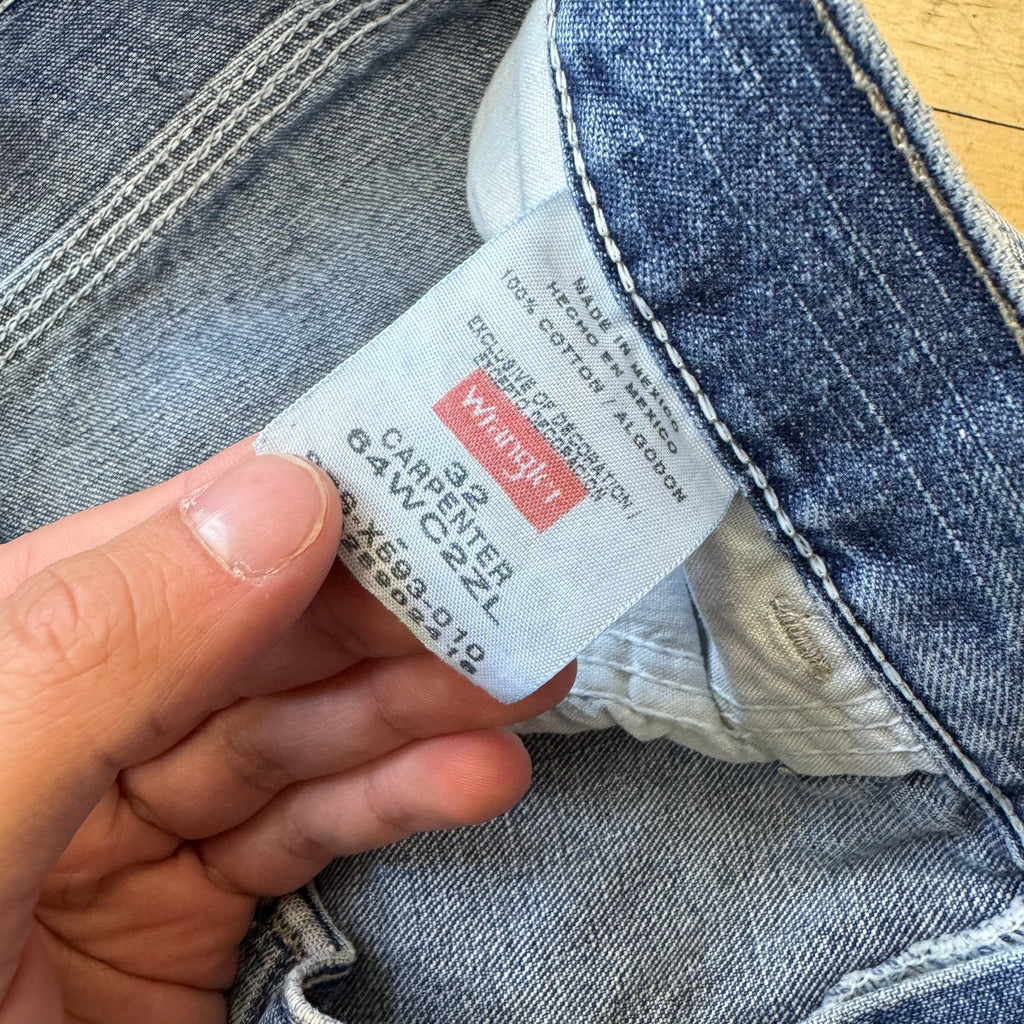 Vintage Wrangler Denim Jean Shorts Sz 32